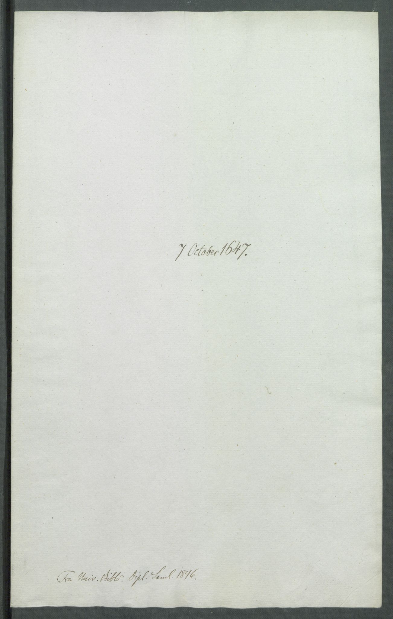 Riksarkivets diplomsamling, AV/RA-EA-5965/F02/L0160: Dokumenter, 1647, p. 94