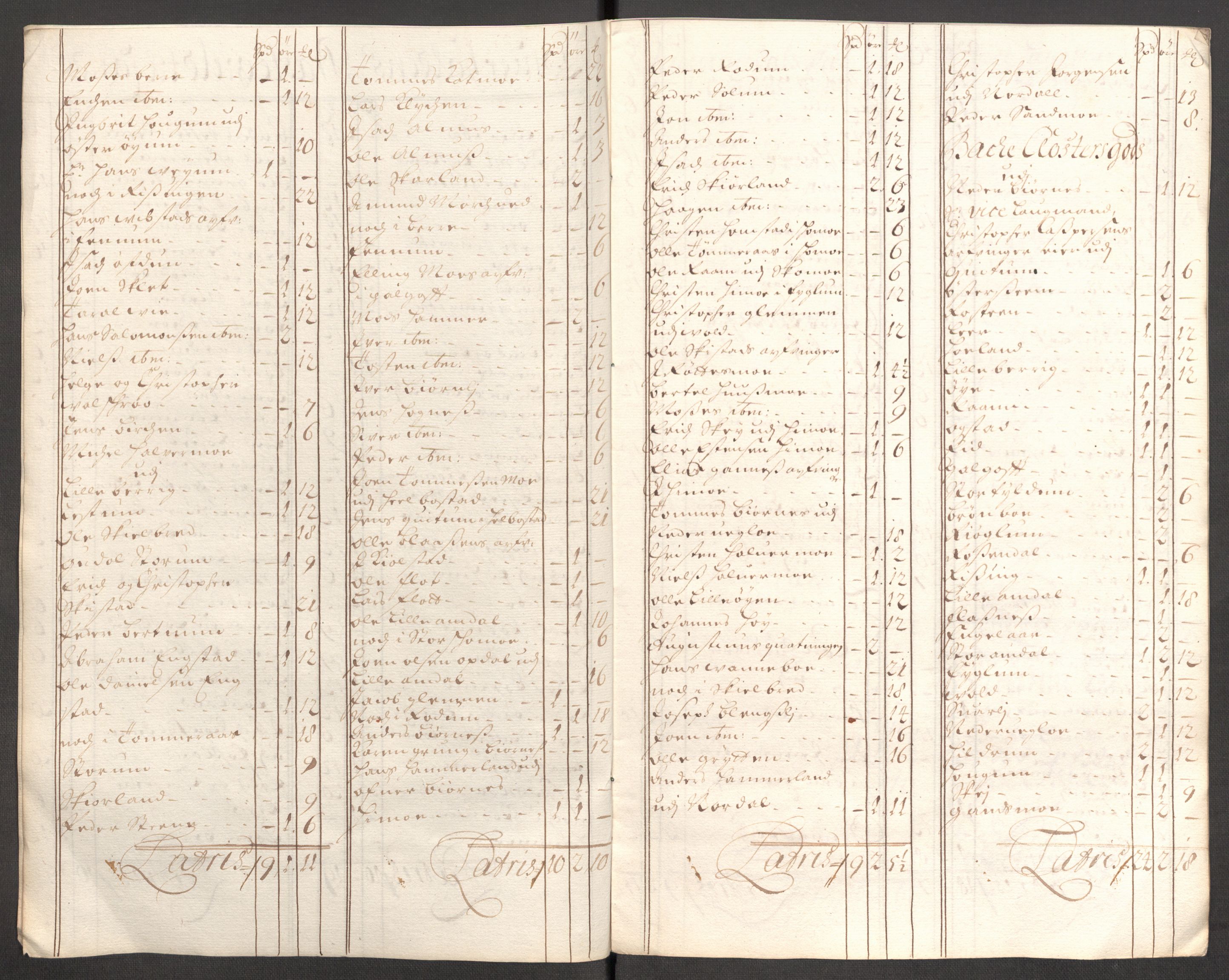Rentekammeret inntil 1814, Reviderte regnskaper, Fogderegnskap, RA/EA-4092/R64/L4425: Fogderegnskap Namdal, 1696-1698, p. 411
