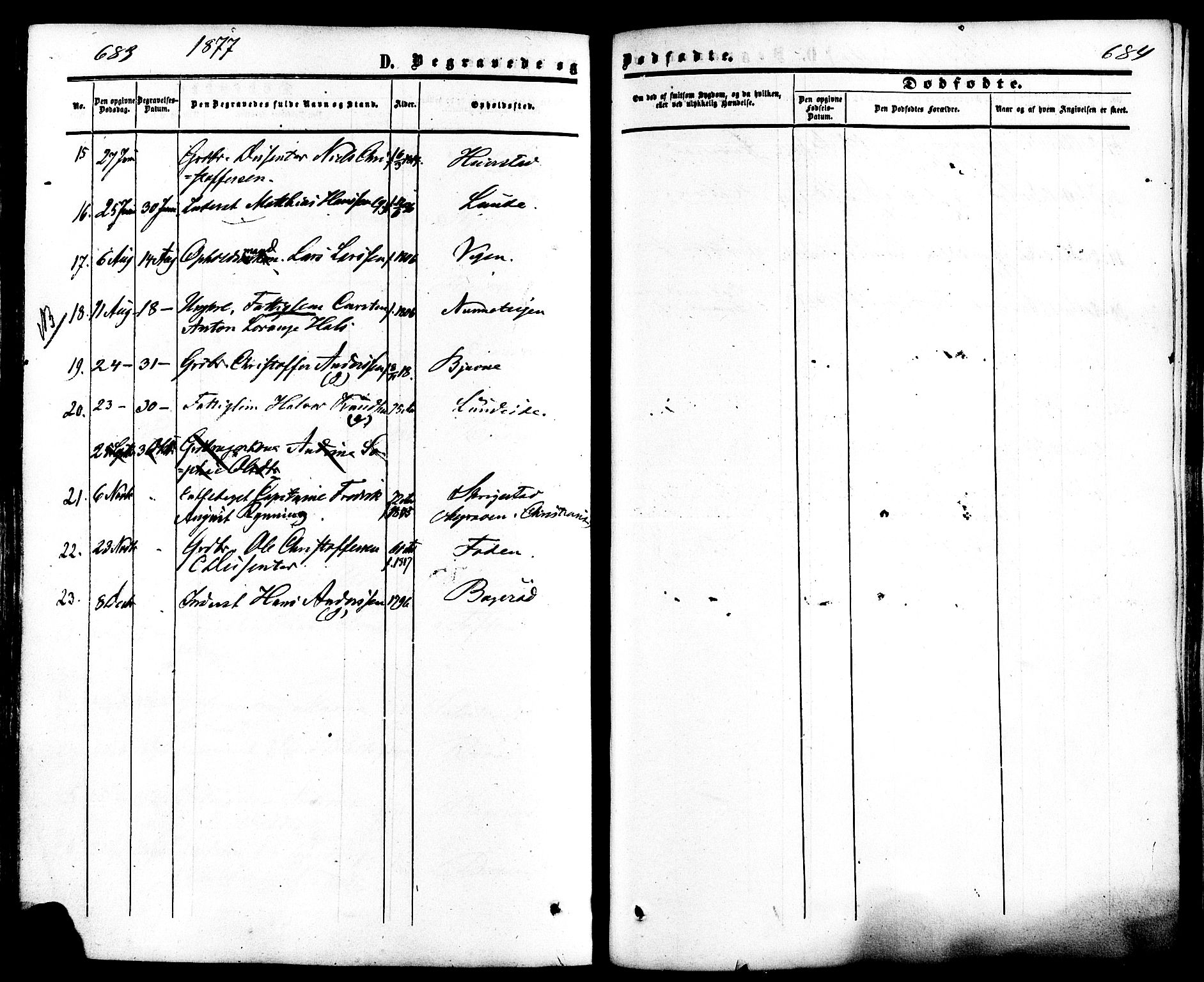 Ramnes kirkebøker, SAKO/A-314/F/Fa/L0006: Parish register (official) no. I 6, 1862-1877, p. 683-684