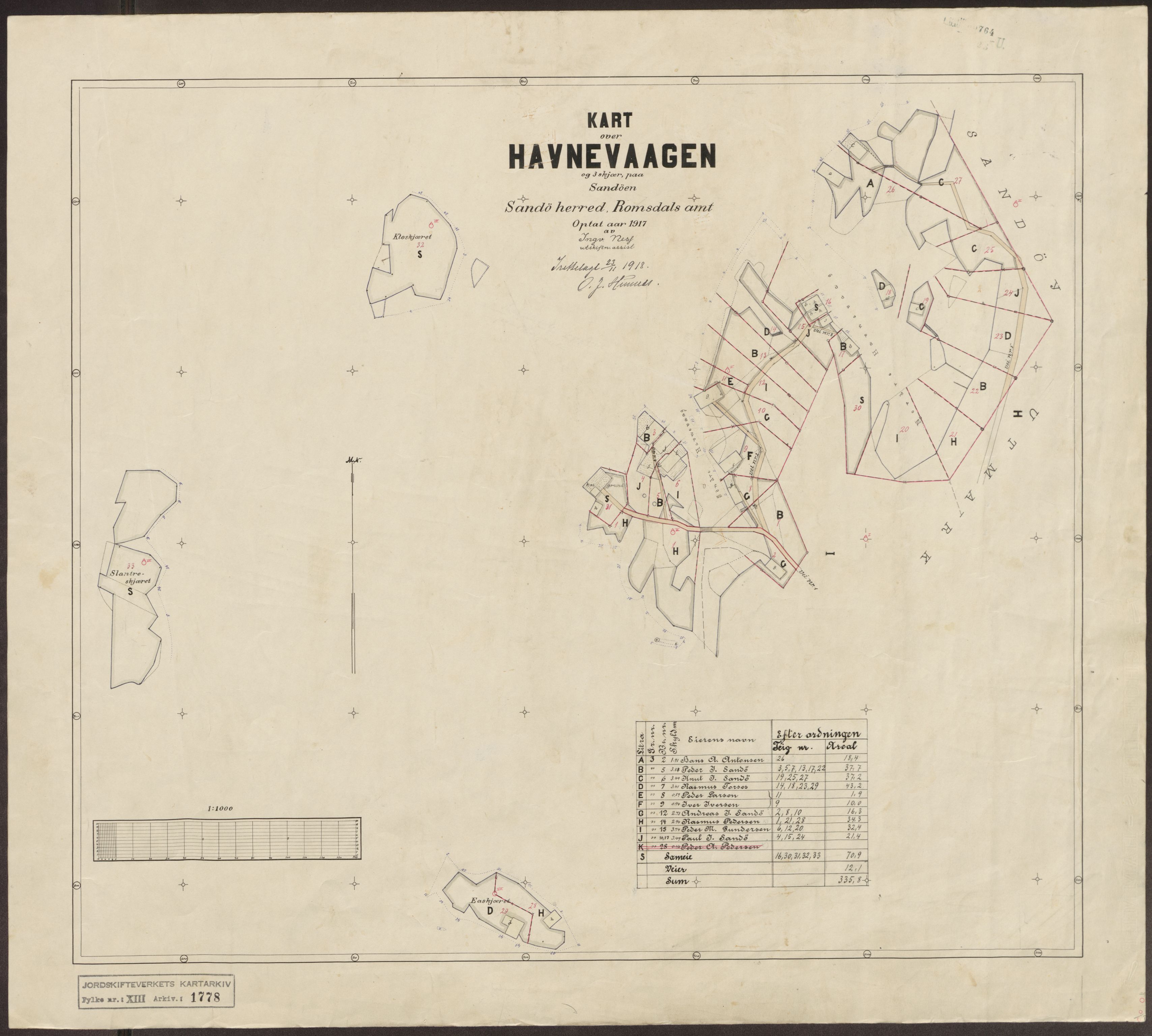 Jordskifteverkets kartarkiv, RA/S-3929/T, 1859-1988, p. 2121