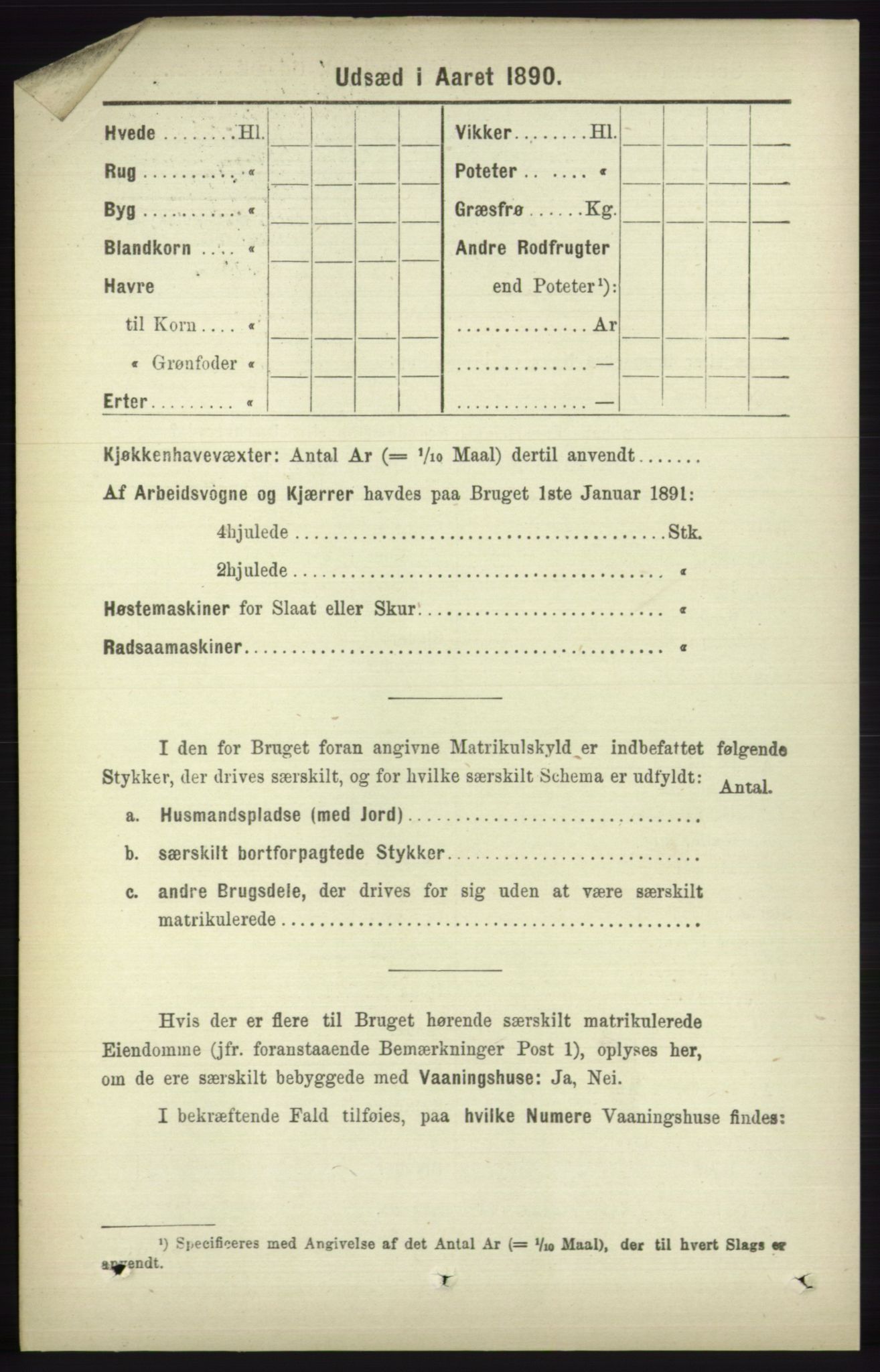 RA, 1891 census for 1230 Ullensvang, 1891, p. 6919