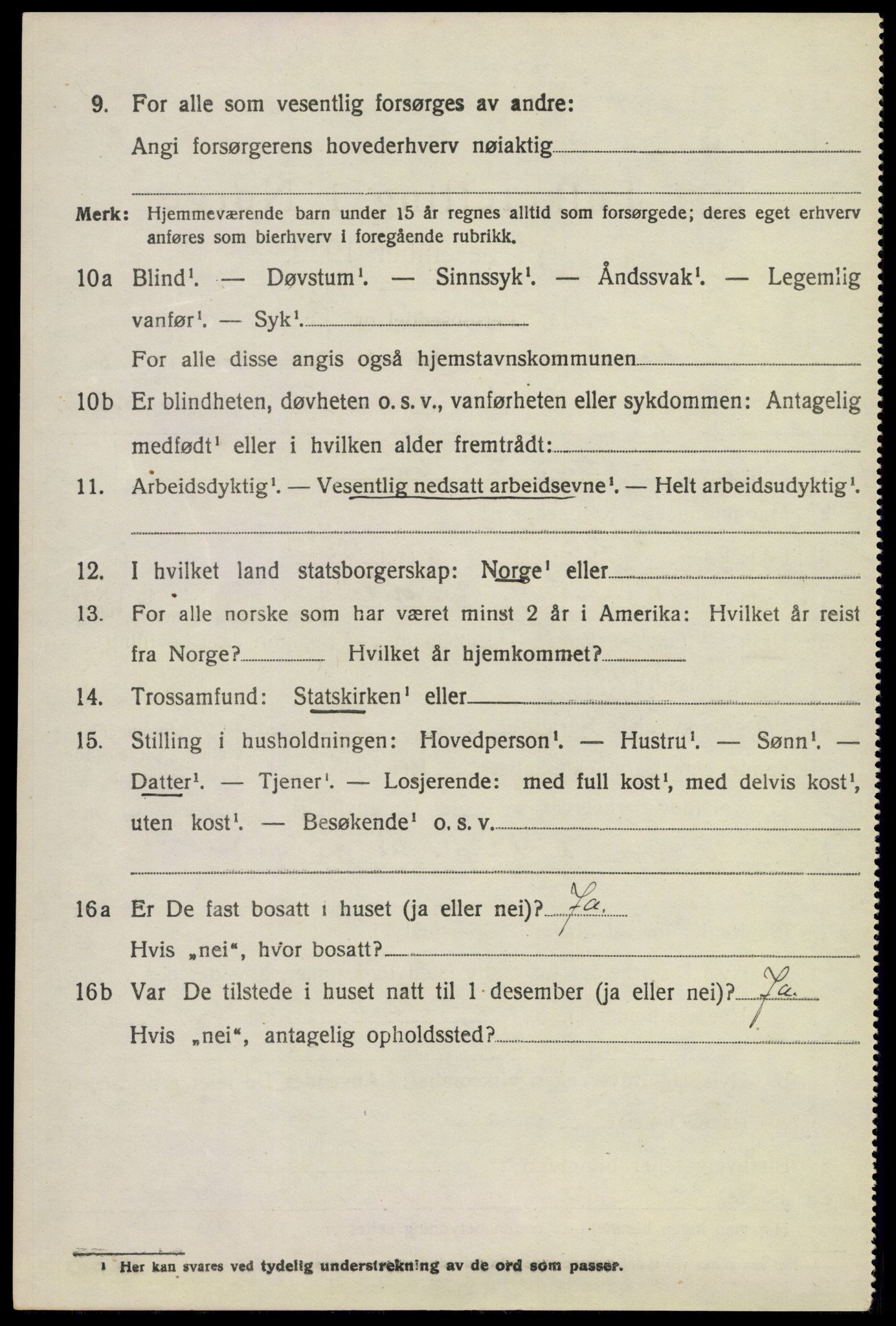 SAKO, 1920 census for Modum, 1920, p. 19422