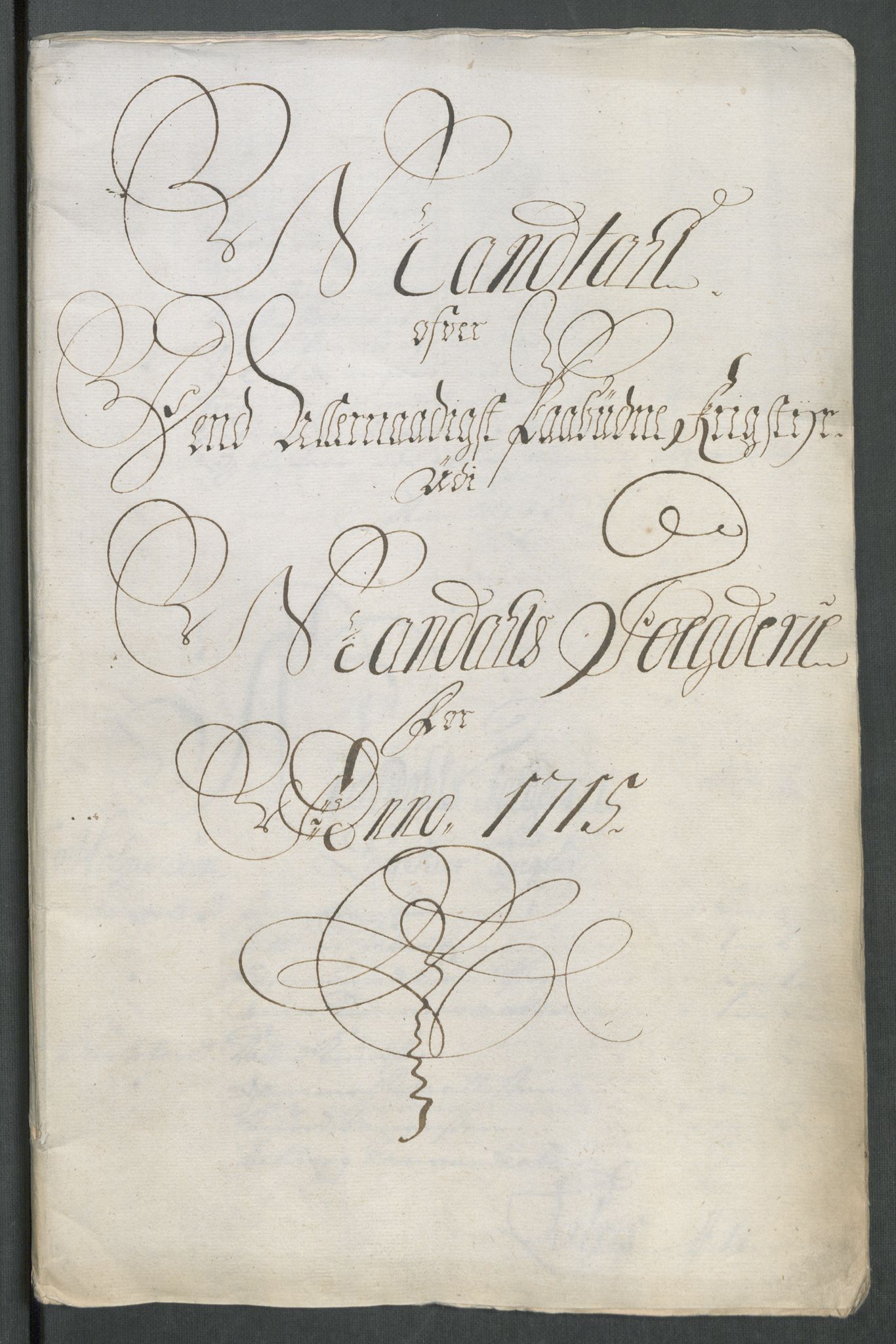 Rentekammeret inntil 1814, Reviderte regnskaper, Fogderegnskap, RA/EA-4092/R43/L2559: Fogderegnskap Lista og Mandal, 1715, p. 133