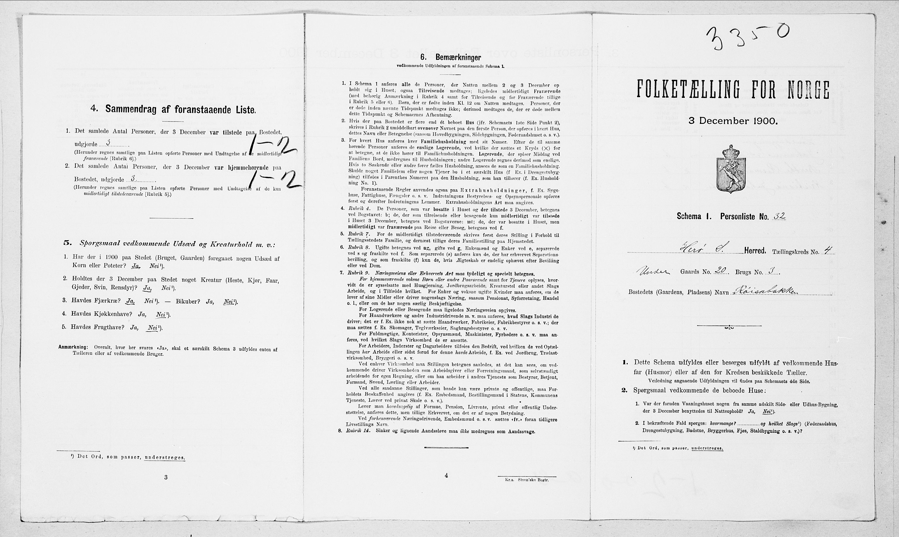 SAT, 1900 census for Herøy, 1900, p. 400