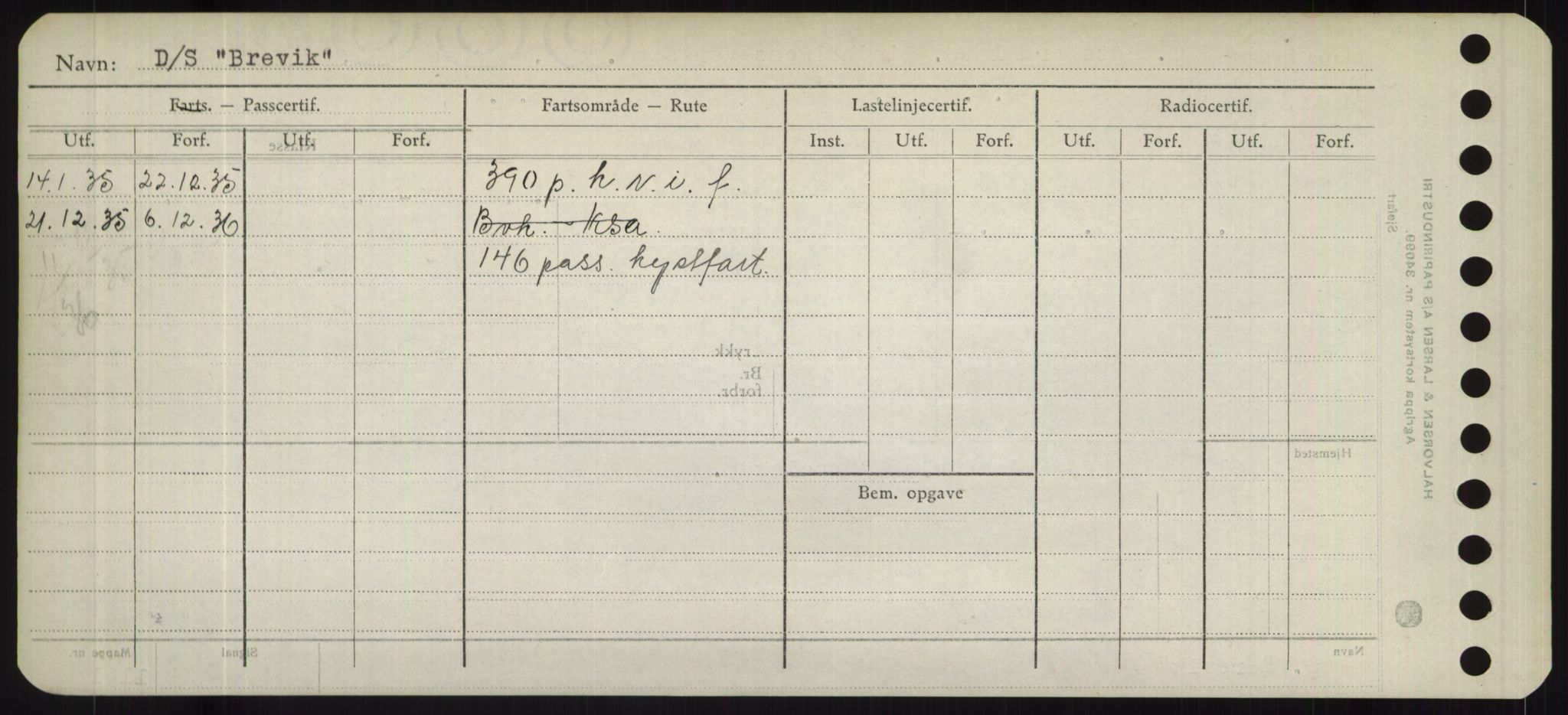 Sjøfartsdirektoratet med forløpere, Skipsmålingen, AV/RA-S-1627/H/Hd/L0005: Fartøy, Br-Byg, p. 246