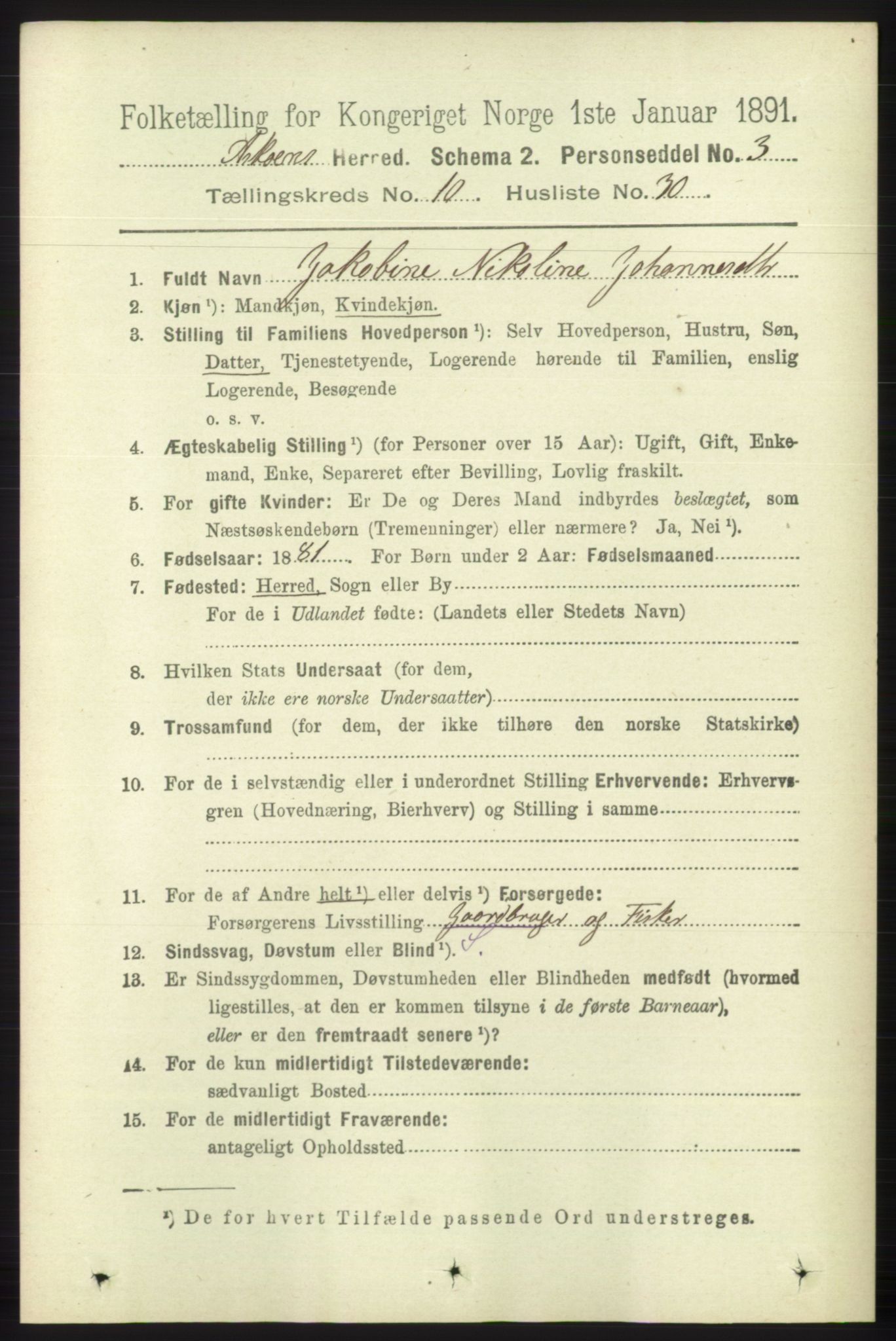 RA, 1891 census for 1247 Askøy, 1891, p. 6583