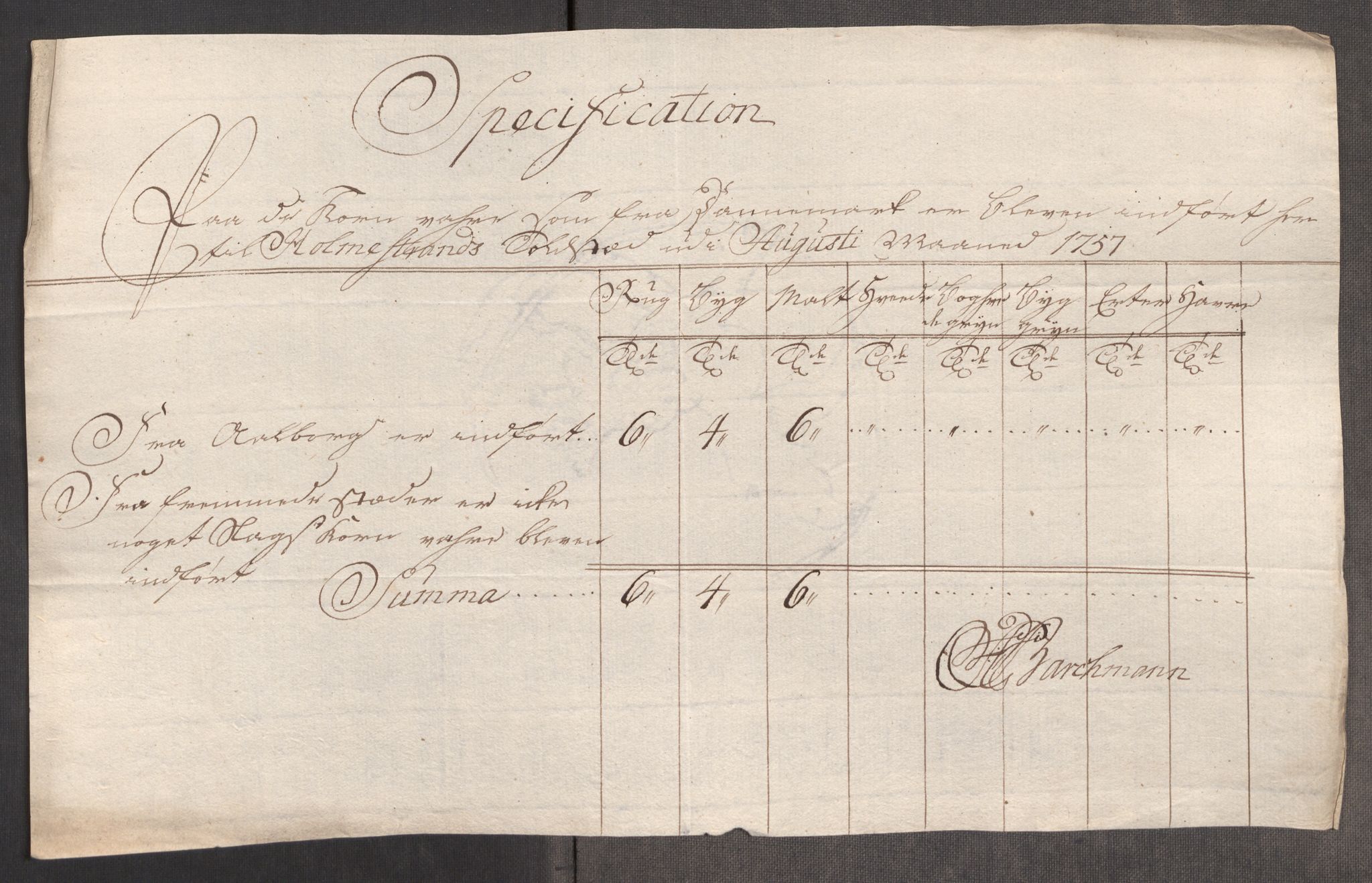 Rentekammeret inntil 1814, Realistisk ordnet avdeling, AV/RA-EA-4070/Oe/L0005: [Ø1]: Priskuranter, 1753-1757, p. 774