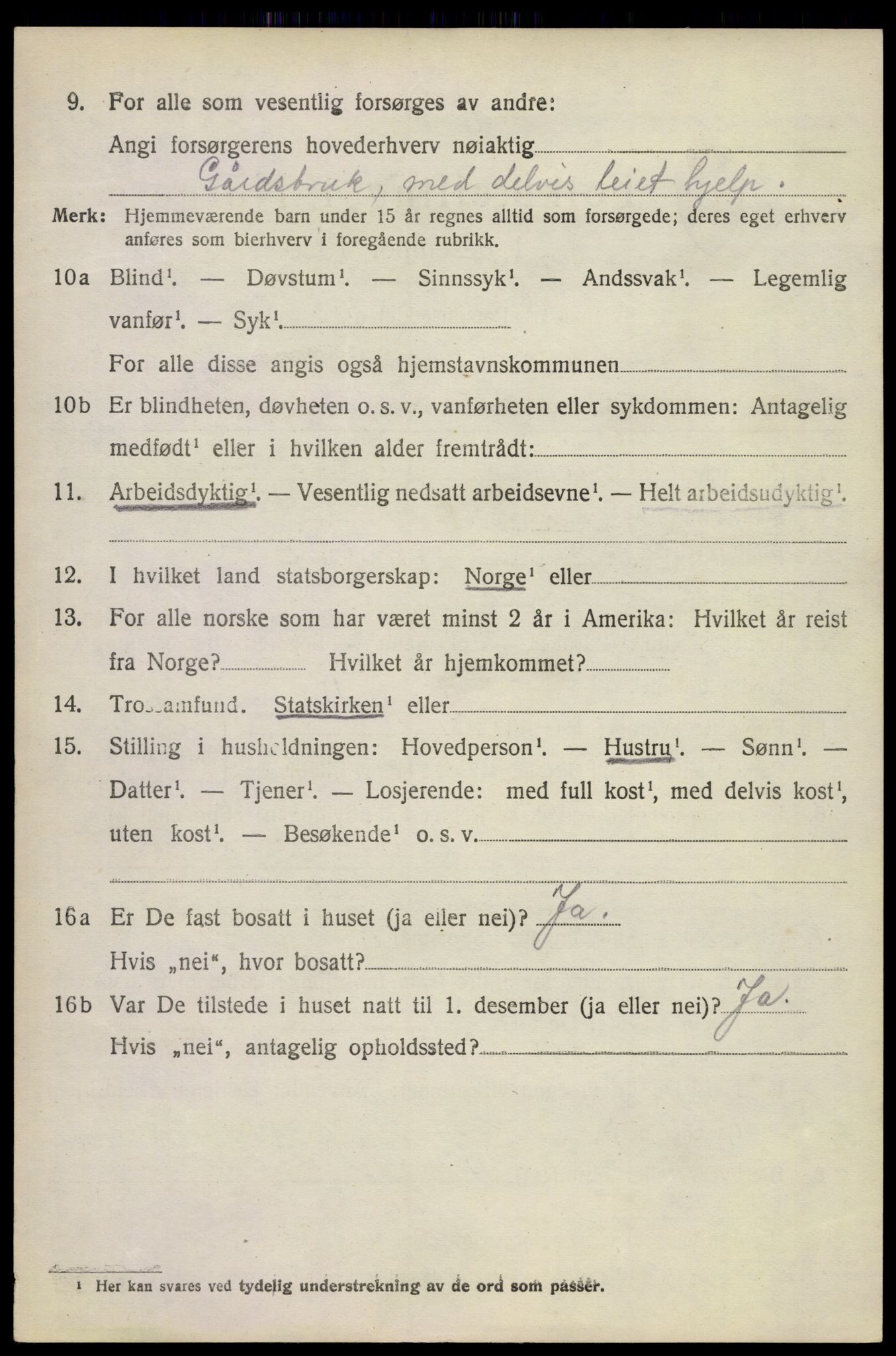 SAKO, 1920 census for Sem, 1920, p. 7074