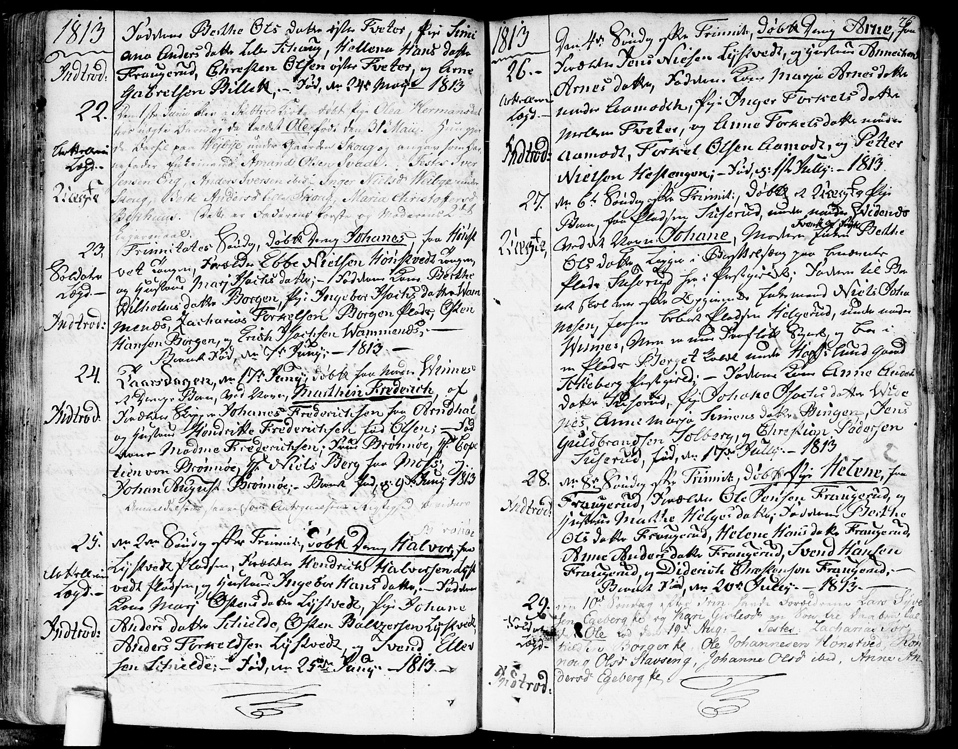 Skiptvet prestekontor Kirkebøker, SAO/A-20009/F/Fa/L0004: Parish register (official) no. 4, 1794-1814, p. 76