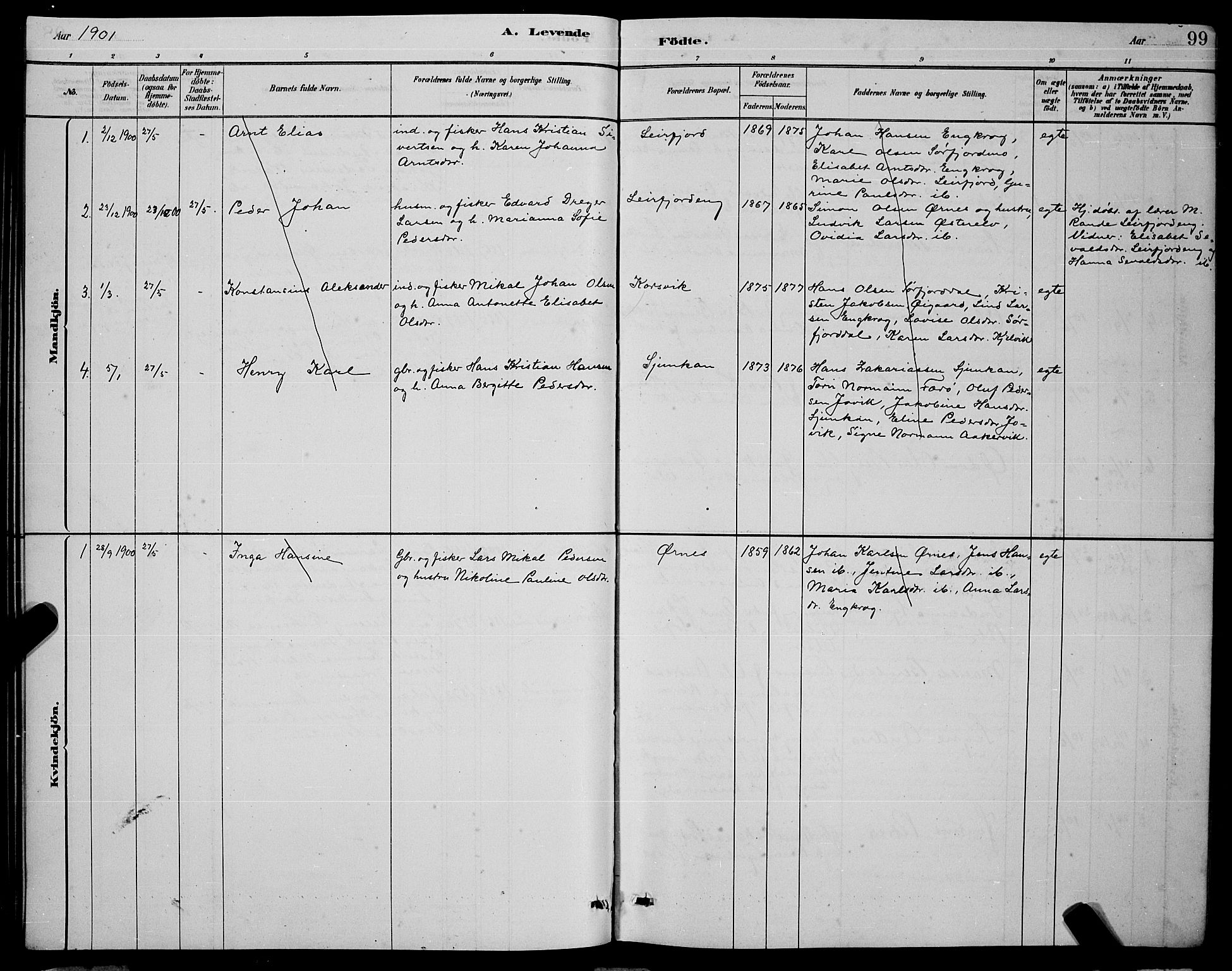 Ministerialprotokoller, klokkerbøker og fødselsregistre - Nordland, AV/SAT-A-1459/853/L0772: Parish register (official) no. 853A11, 1881-1900, p. 99