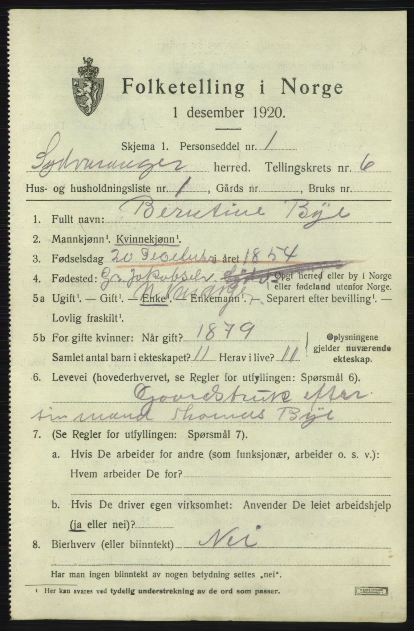 SATØ, 1920 census for Sør-Varanger, 1920, p. 4007