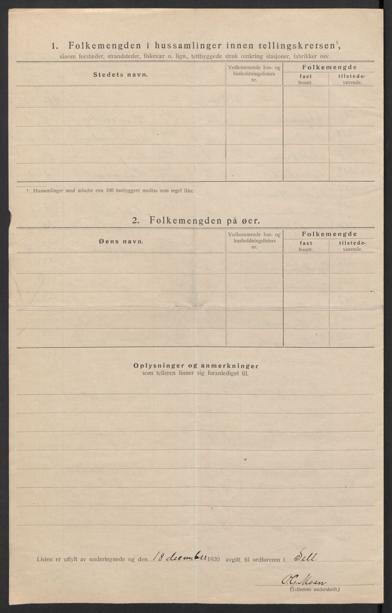SAH, 1920 census for Sel, 1920, p. 25
