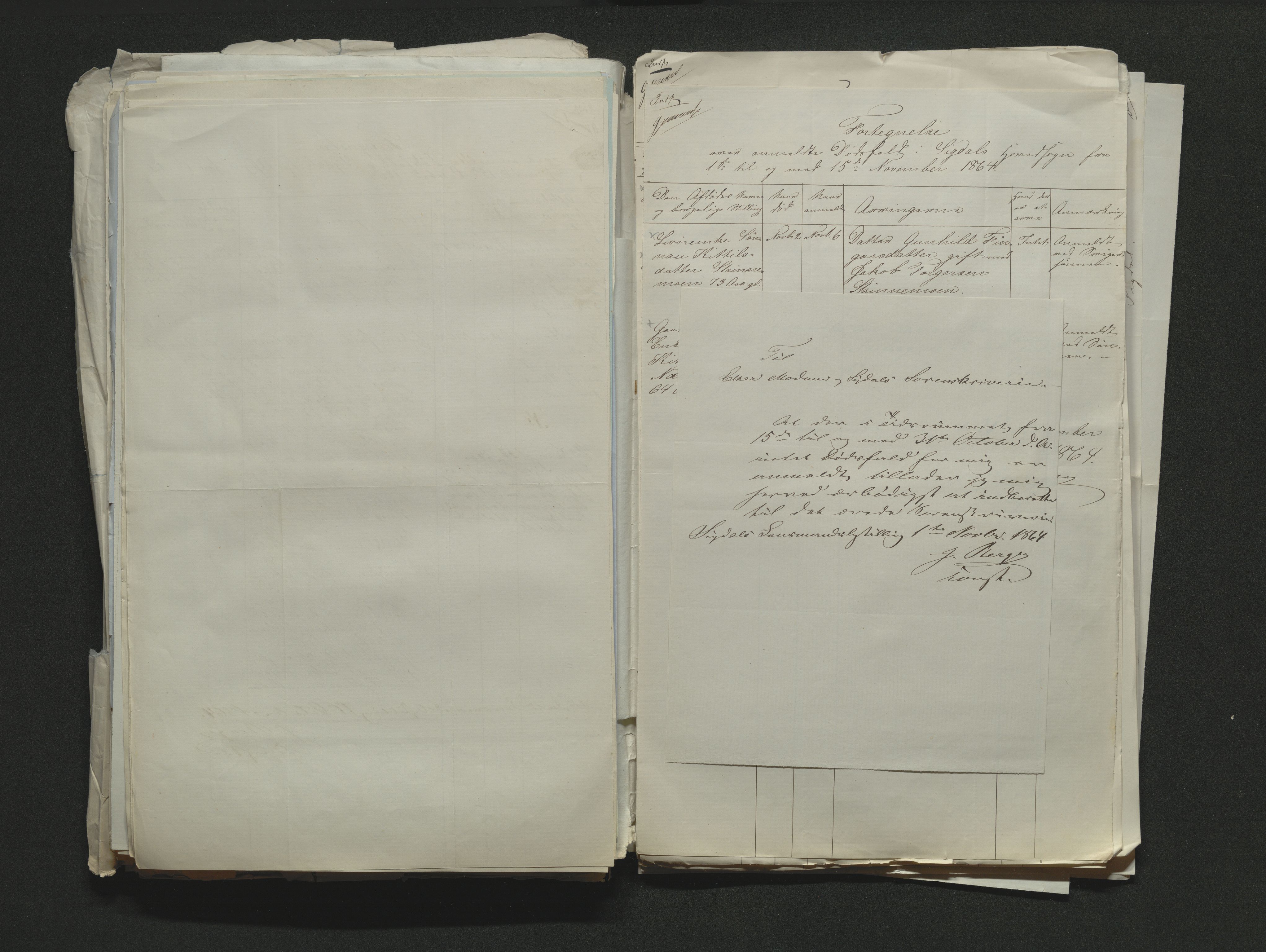 Eiker, Modum og Sigdal sorenskriveri, AV/SAKO-A-123/H/Ha/Hab/L0011: Dødsfallsmeldinger, 1862-1865, p. 454