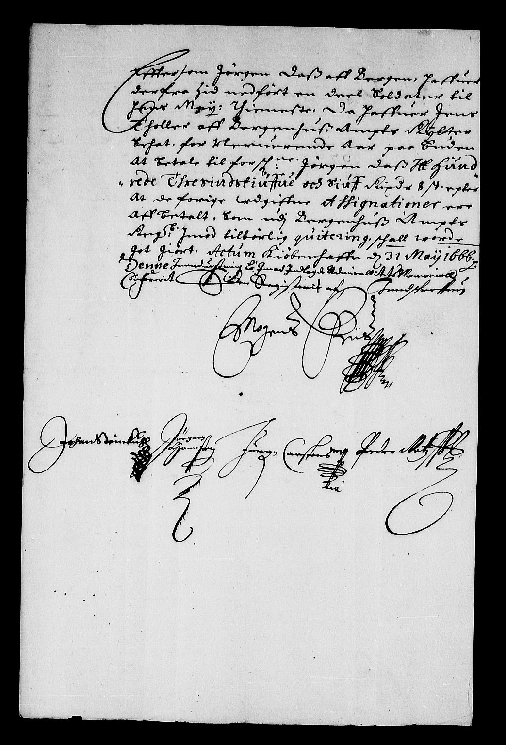 Rentekammeret inntil 1814, Reviderte regnskaper, Stiftamtstueregnskaper, Bergen stiftamt, AV/RA-EA-6043/R/Rc/L0023: Bergen stiftamt, 1666-1667