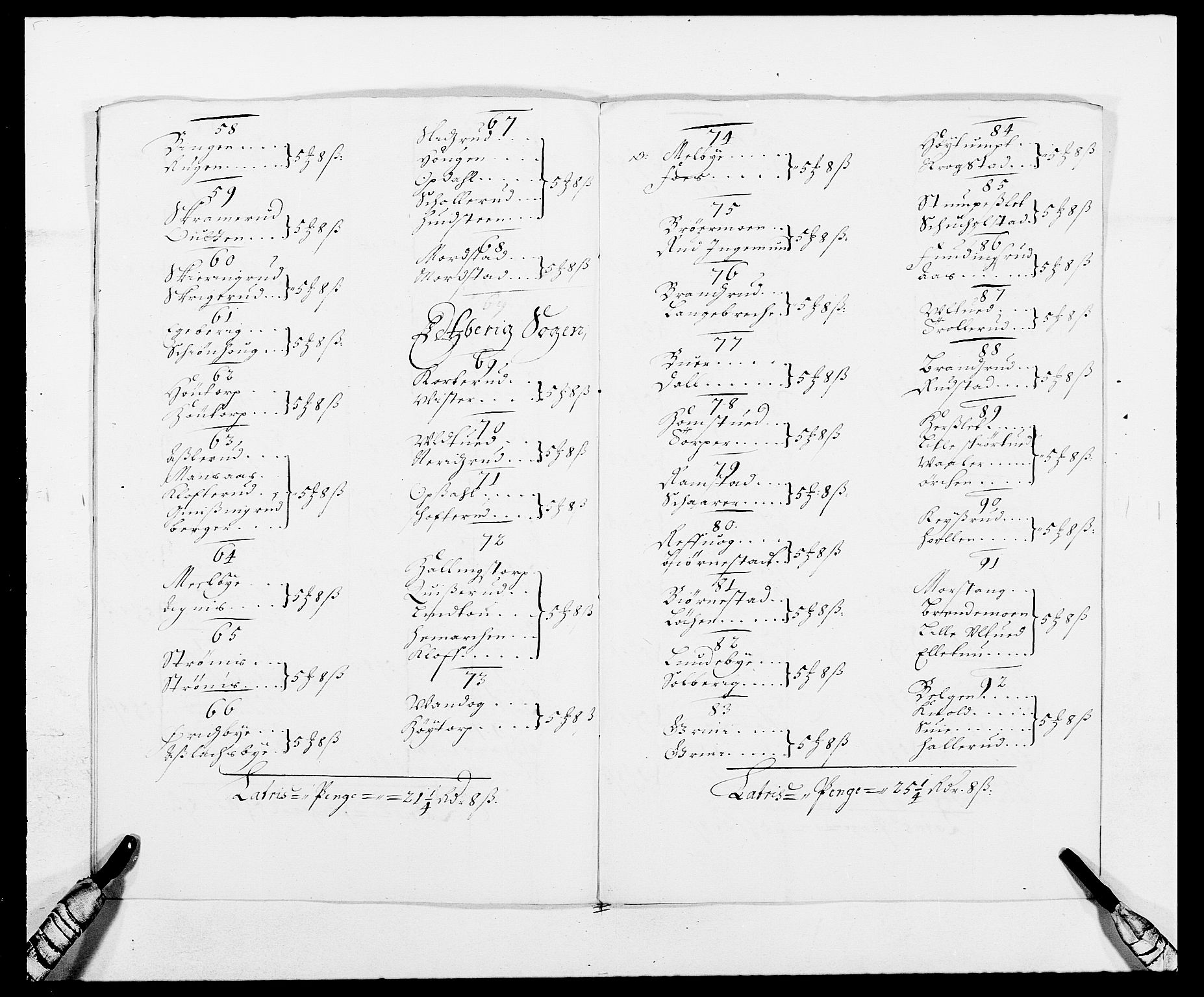 Rentekammeret inntil 1814, Reviderte regnskaper, Fogderegnskap, AV/RA-EA-4092/R06/L0280: Fogderegnskap Heggen og Frøland, 1681-1684, p. 164