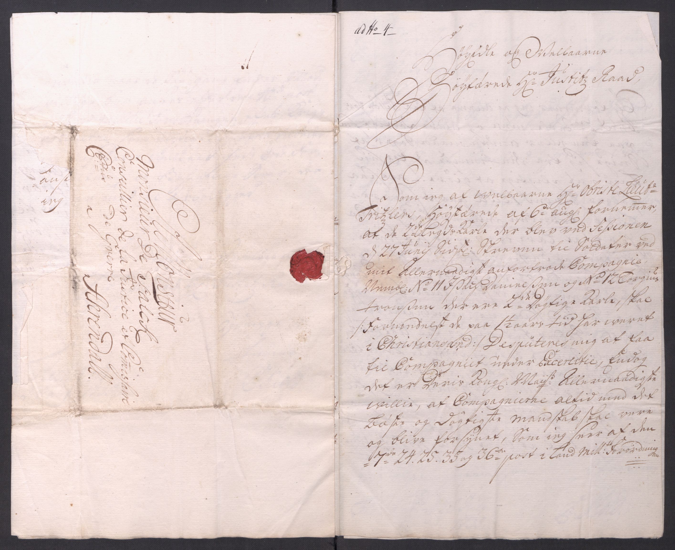 Kommanderende general (KG I) med Det norske krigsdirektorium, AV/RA-EA-5419/D/L0061: Stattholderens, stiftamtmenns og amtmenns brev, 1731-1740, p. 166