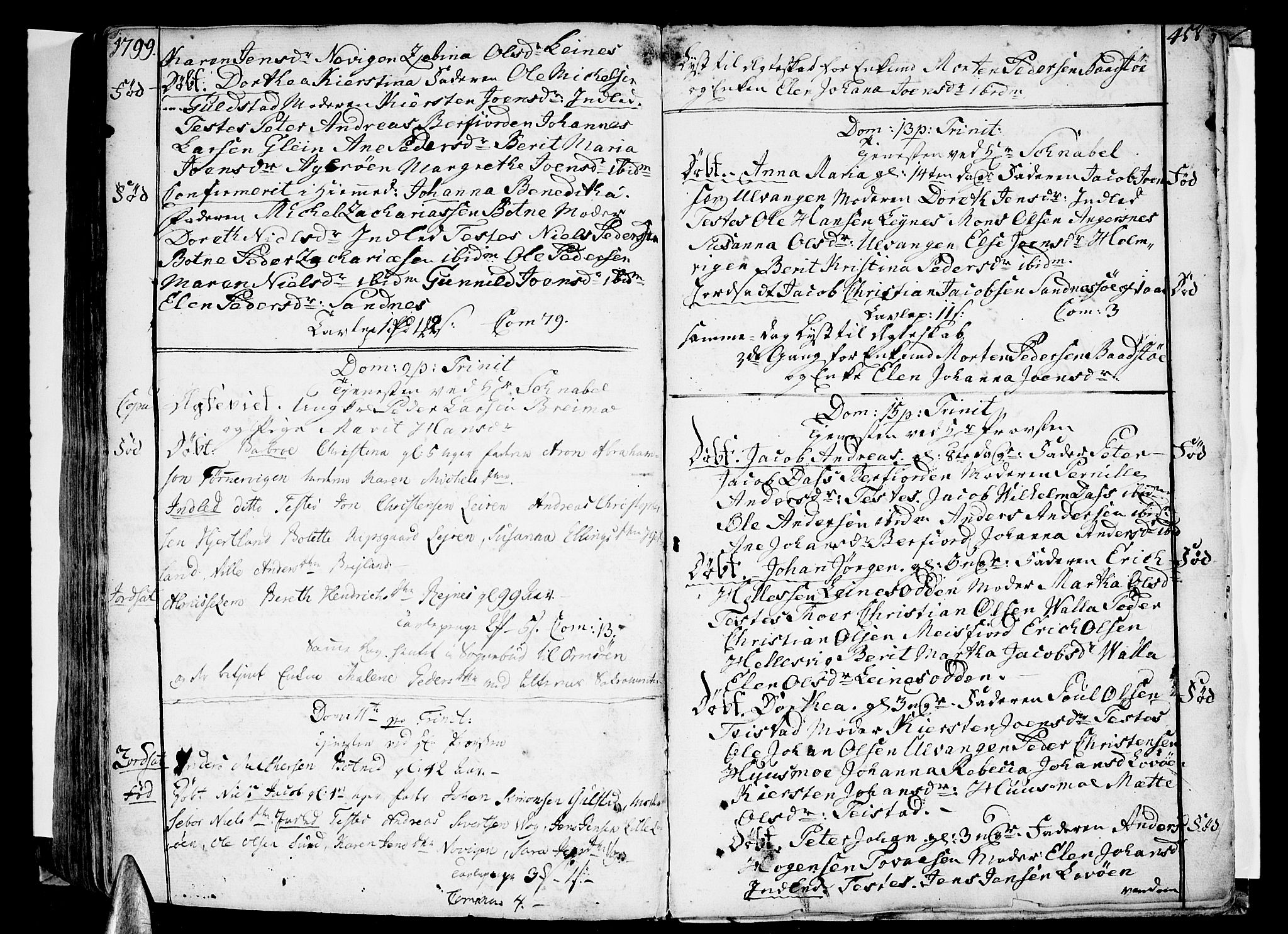 Ministerialprotokoller, klokkerbøker og fødselsregistre - Nordland, SAT/A-1459/830/L0442: Parish register (official) no. 830A07 /4, 1776-1800, p. 458