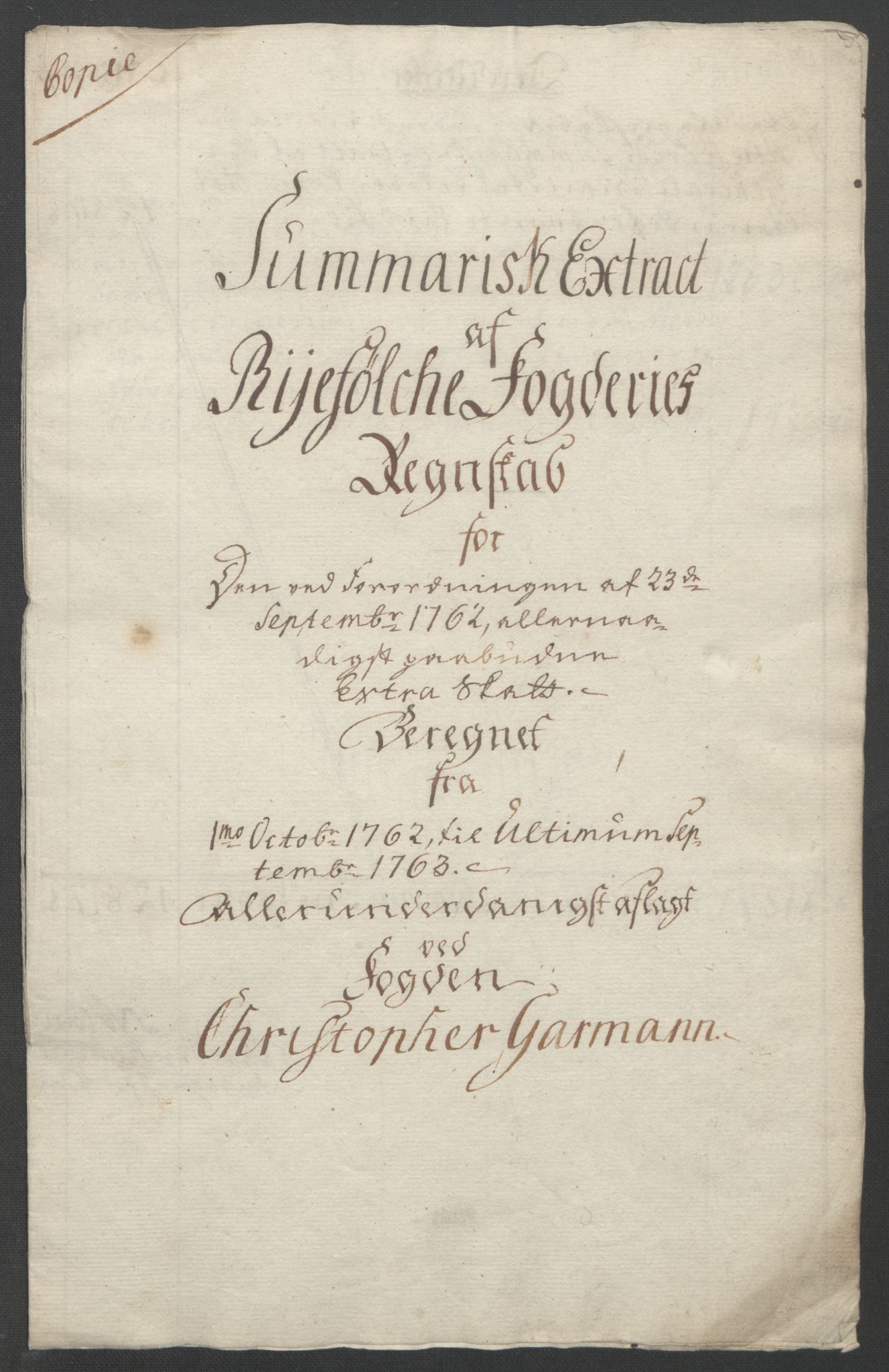 Rentekammeret inntil 1814, Reviderte regnskaper, Fogderegnskap, AV/RA-EA-4092/R47/L2972: Ekstraskatten Ryfylke, 1762-1780, p. 9