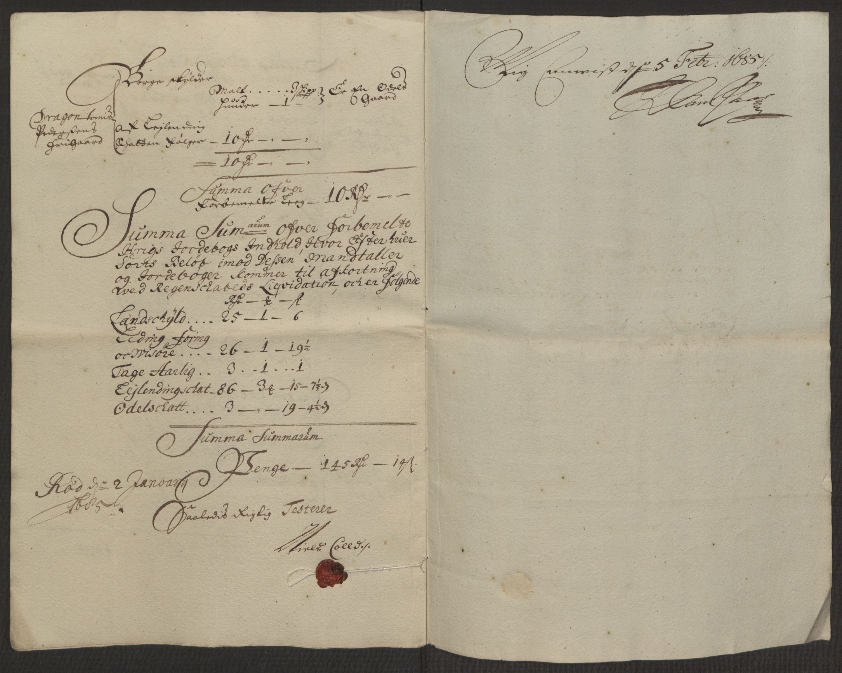 Rentekammeret inntil 1814, Reviderte regnskaper, Fogderegnskap, AV/RA-EA-4092/R03/L0118: Fogderegnskap Onsøy, Tune, Veme og Åbygge fogderi, 1684-1689, p. 158