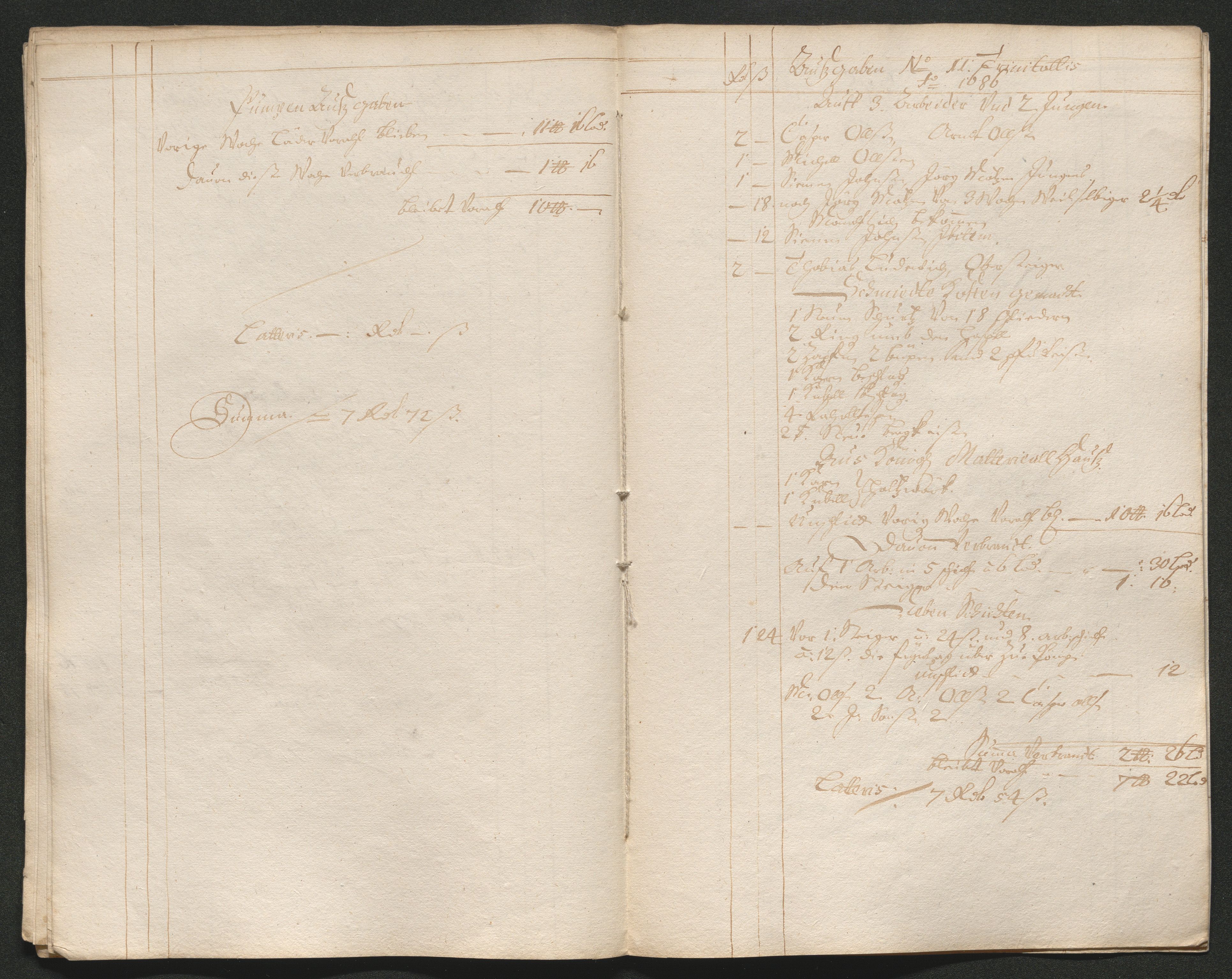Kongsberg Sølvverk 1623-1816, AV/SAKO-EA-3135/001/D/Dc/Dcd/L0065: Utgiftsregnskap for gruver m.m. , 1687, p. 16