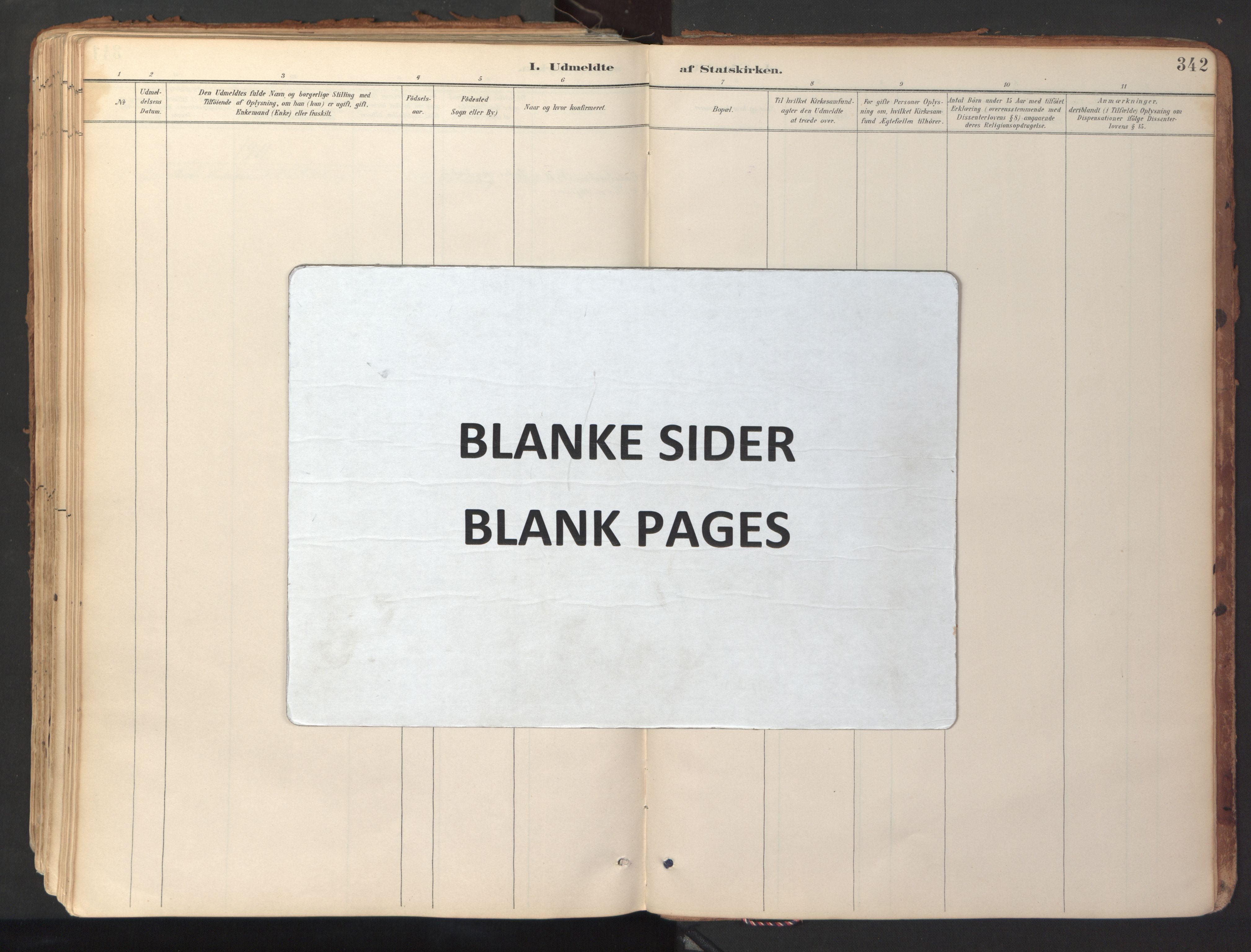 Ministerialprotokoller, klokkerbøker og fødselsregistre - Sør-Trøndelag, AV/SAT-A-1456/689/L1041: Parish register (official) no. 689A06, 1891-1923, p. 342