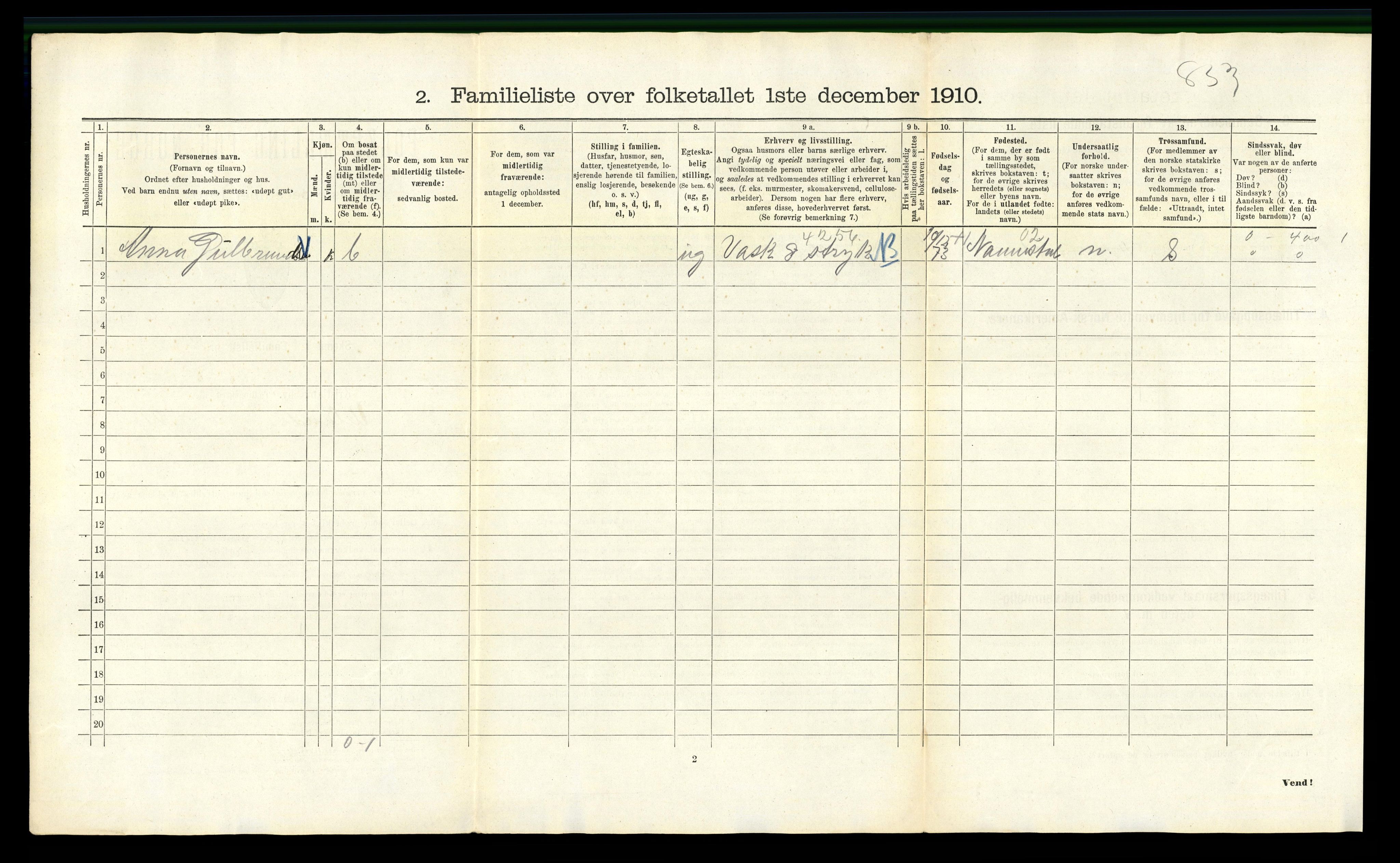 RA, 1910 census for Kristiania, 1910, p. 114120