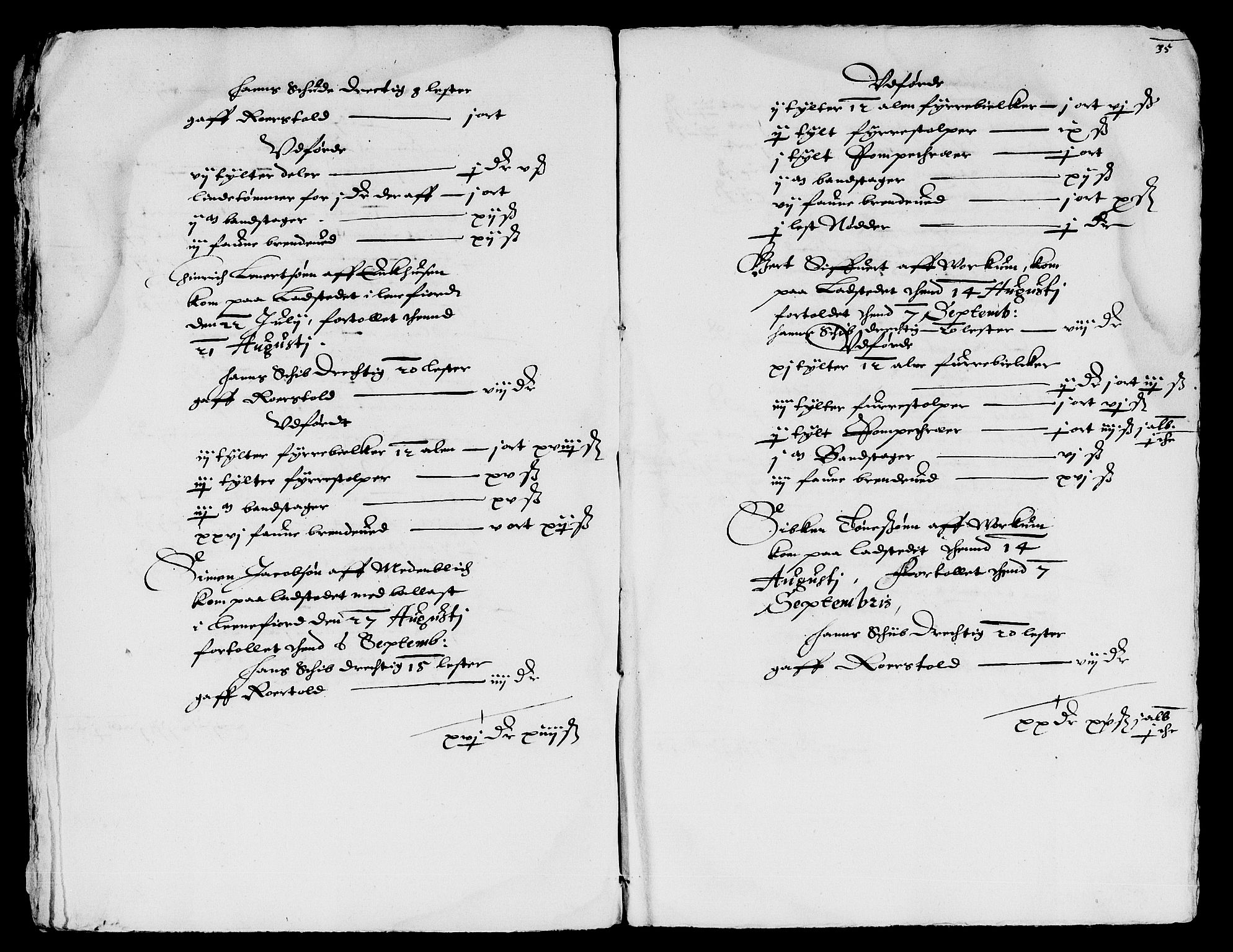Rentekammeret inntil 1814, Reviderte regnskaper, Lensregnskaper, AV/RA-EA-5023/R/Rb/Rbr/L0003: Lista len, 1611-1614
