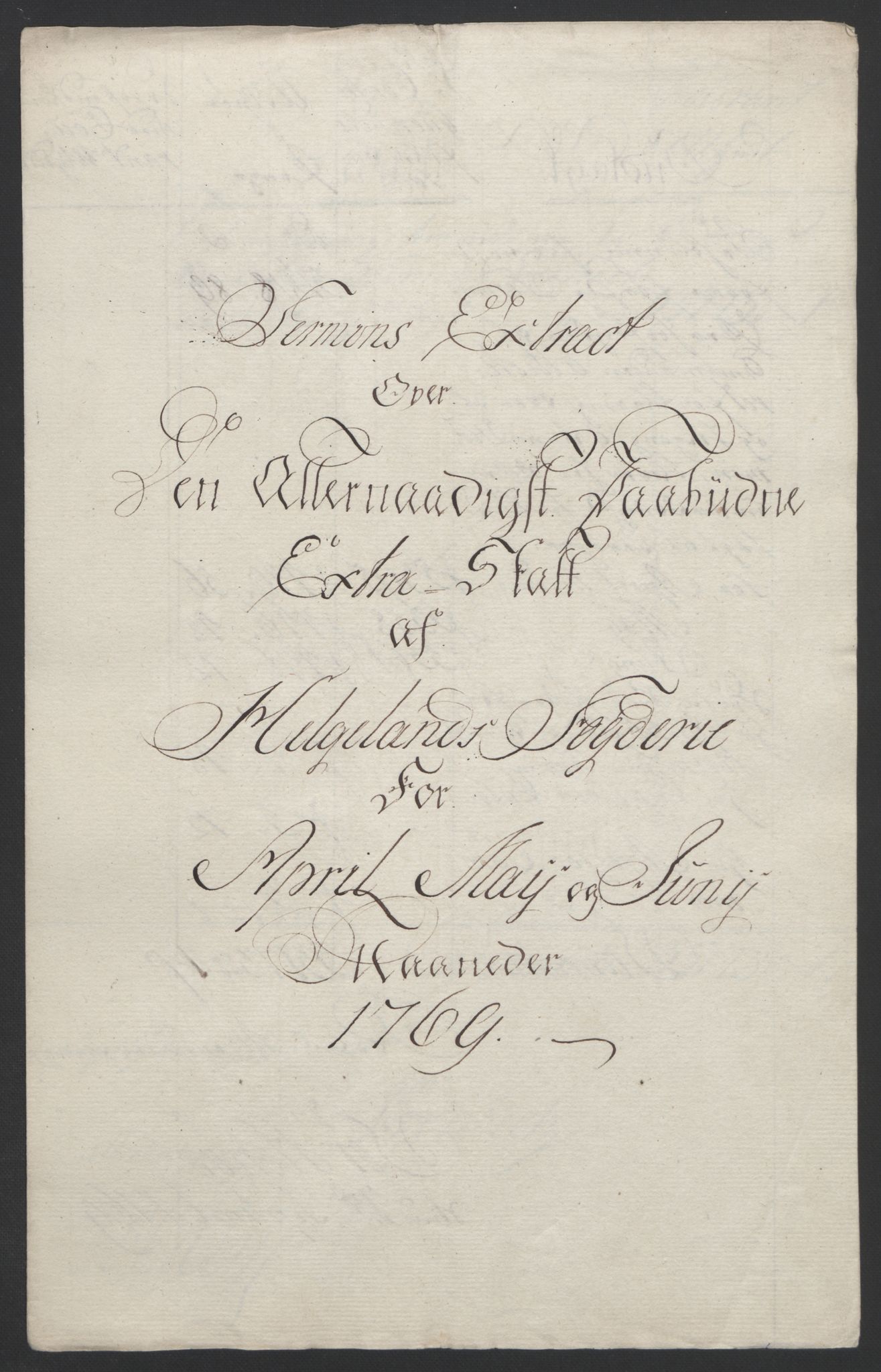 Rentekammeret inntil 1814, Reviderte regnskaper, Fogderegnskap, AV/RA-EA-4092/R65/L4573: Ekstraskatten Helgeland, 1762-1772, p. 233