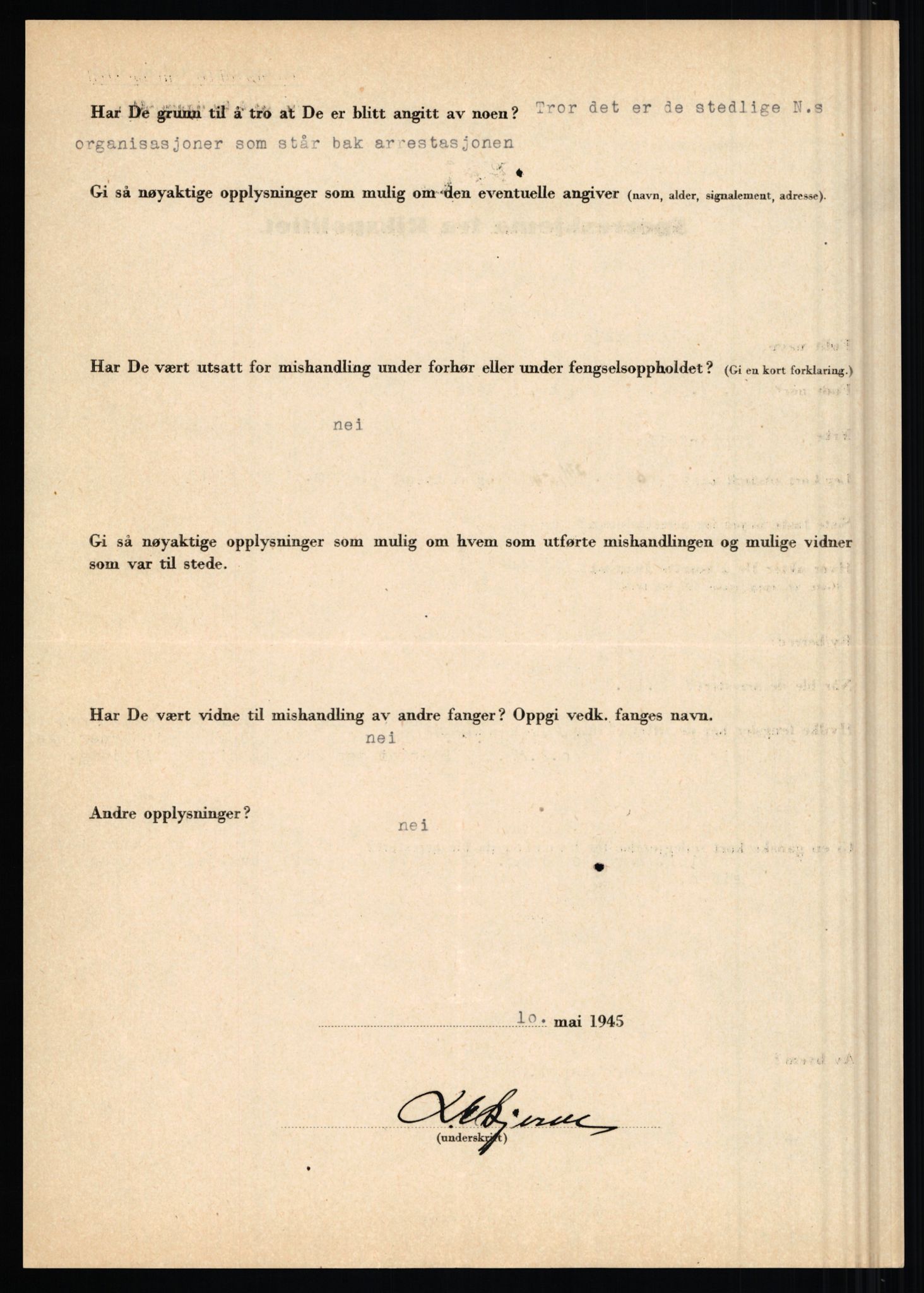 Rikspolitisjefen, AV/RA-S-1560/L/L0015: Scharff, Carlo Max - Stephensen, Gudrun, 1940-1945, p. 411