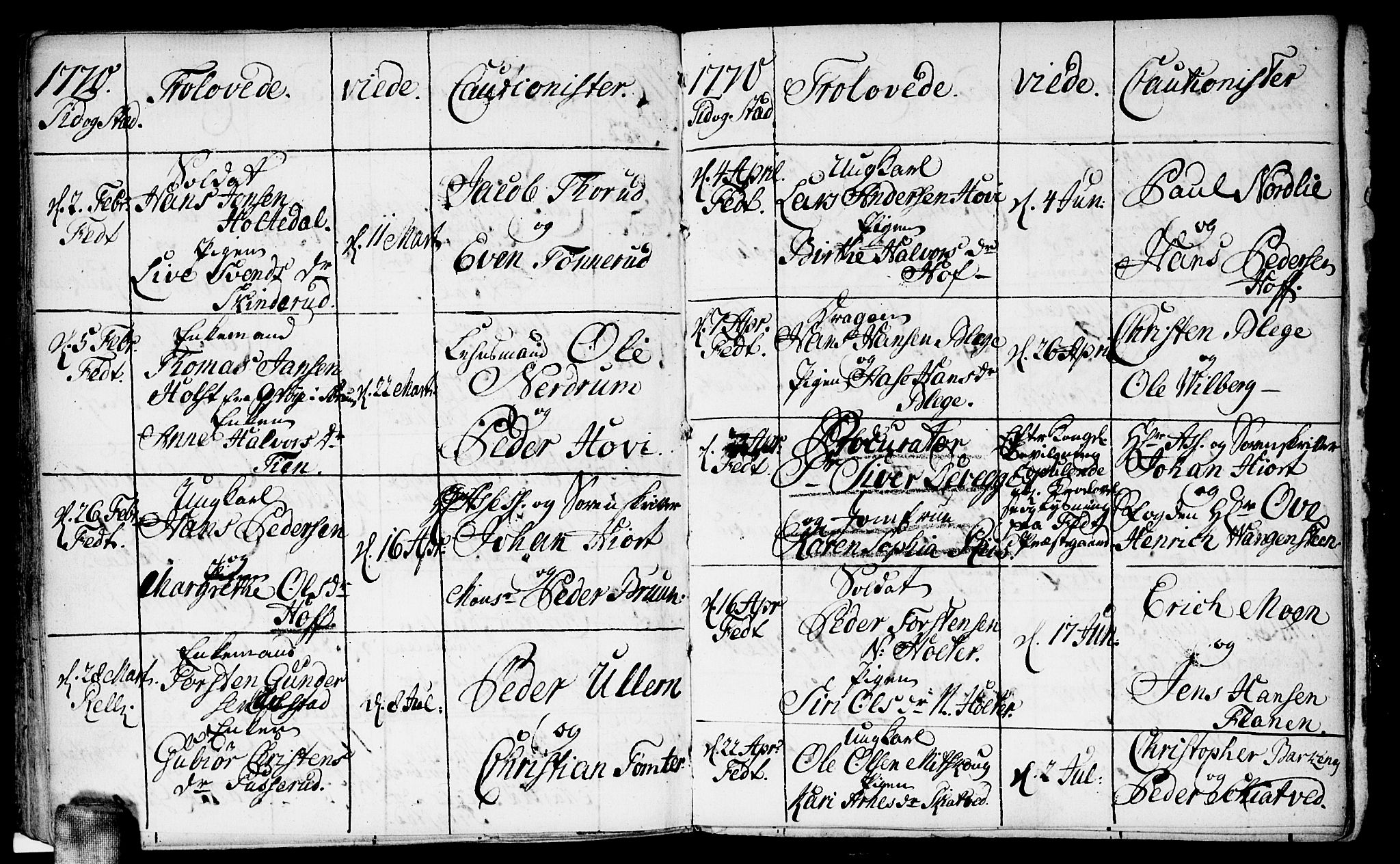 Fet prestekontor Kirkebøker, AV/SAO-A-10370a/F/Fa/L0004: Parish register (official) no. I 4, 1751-1773, p. 168