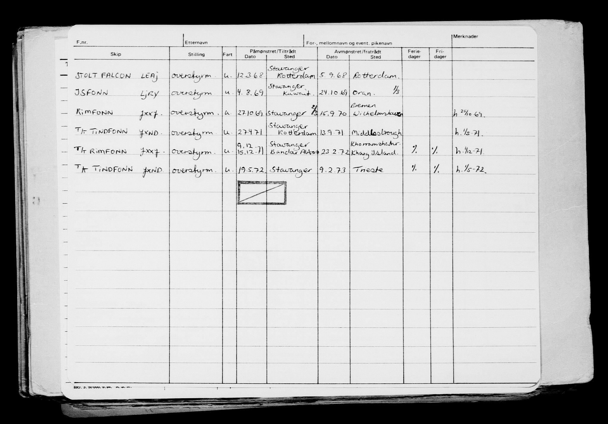 Direktoratet for sjømenn, AV/RA-S-3545/G/Gb/L0137: Hovedkort, 1916, p. 584