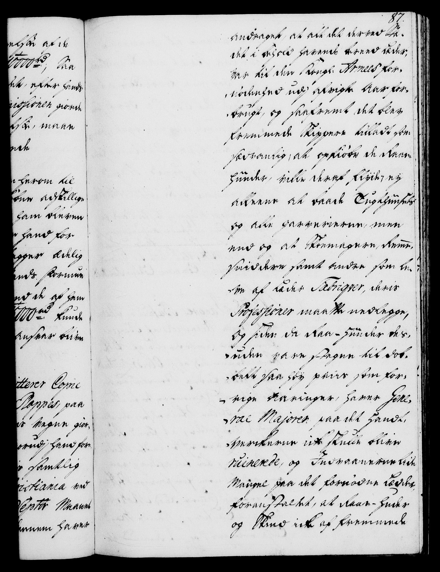 Rentekammeret, Kammerkanselliet, RA/EA-3111/G/Gh/Gha/L0026: Norsk ekstraktmemorialprotokoll (merket RK 53.71), 1744-1745, p. 87
