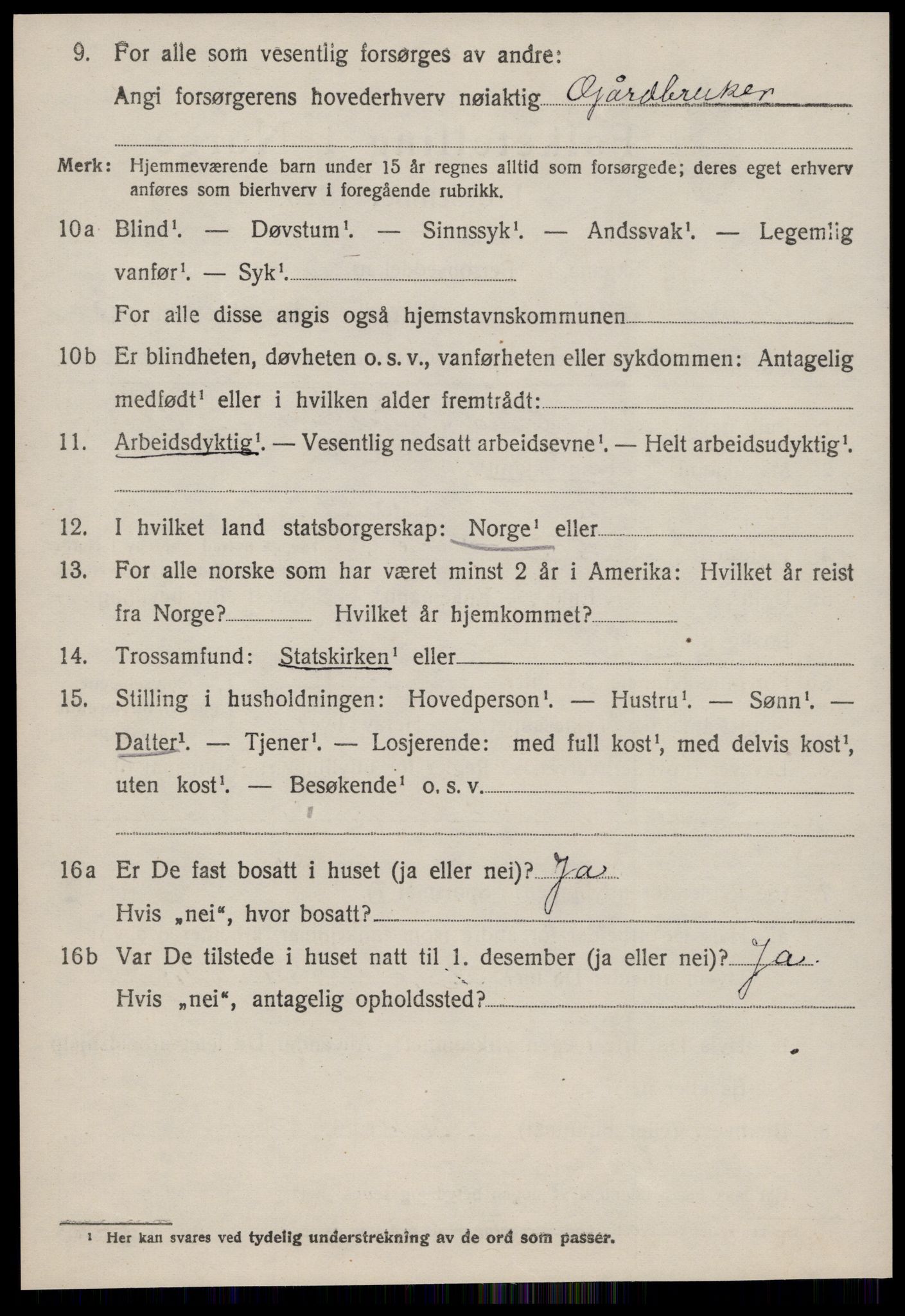 SAT, 1920 census for Hjørundfjord, 1920, p. 1162