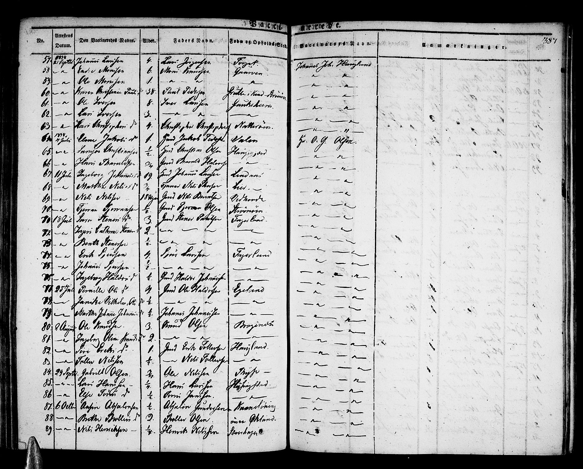 Stord sokneprestembete, AV/SAB-A-78201/H/Haa: Parish register (official) no. A 6, 1826-1840, p. 388