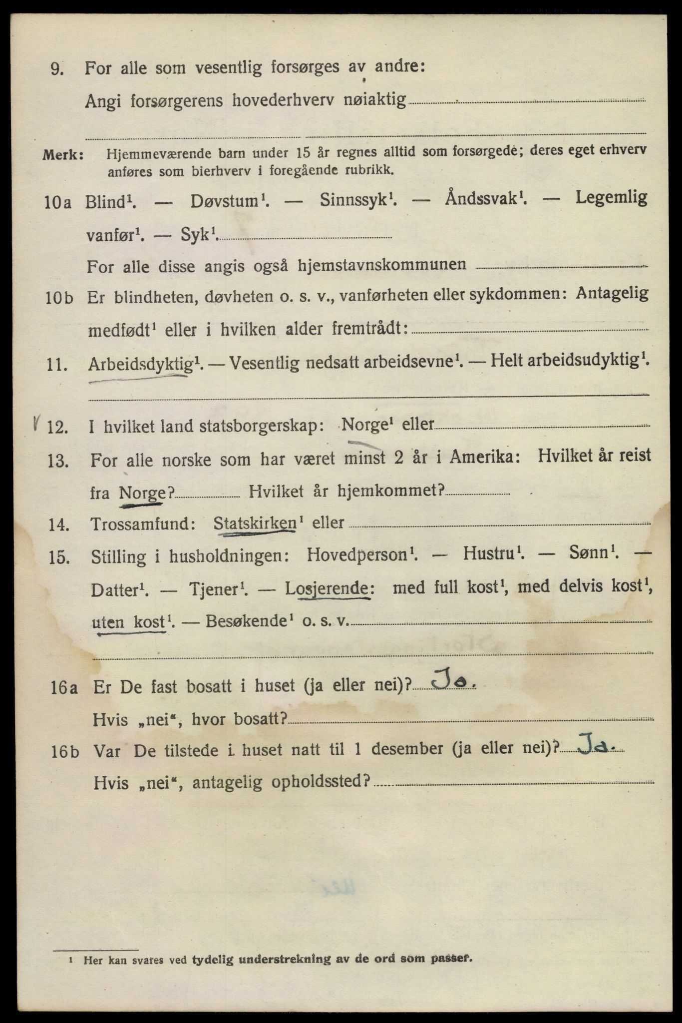 SAO, 1920 census for Kristiania, 1920, p. 582054