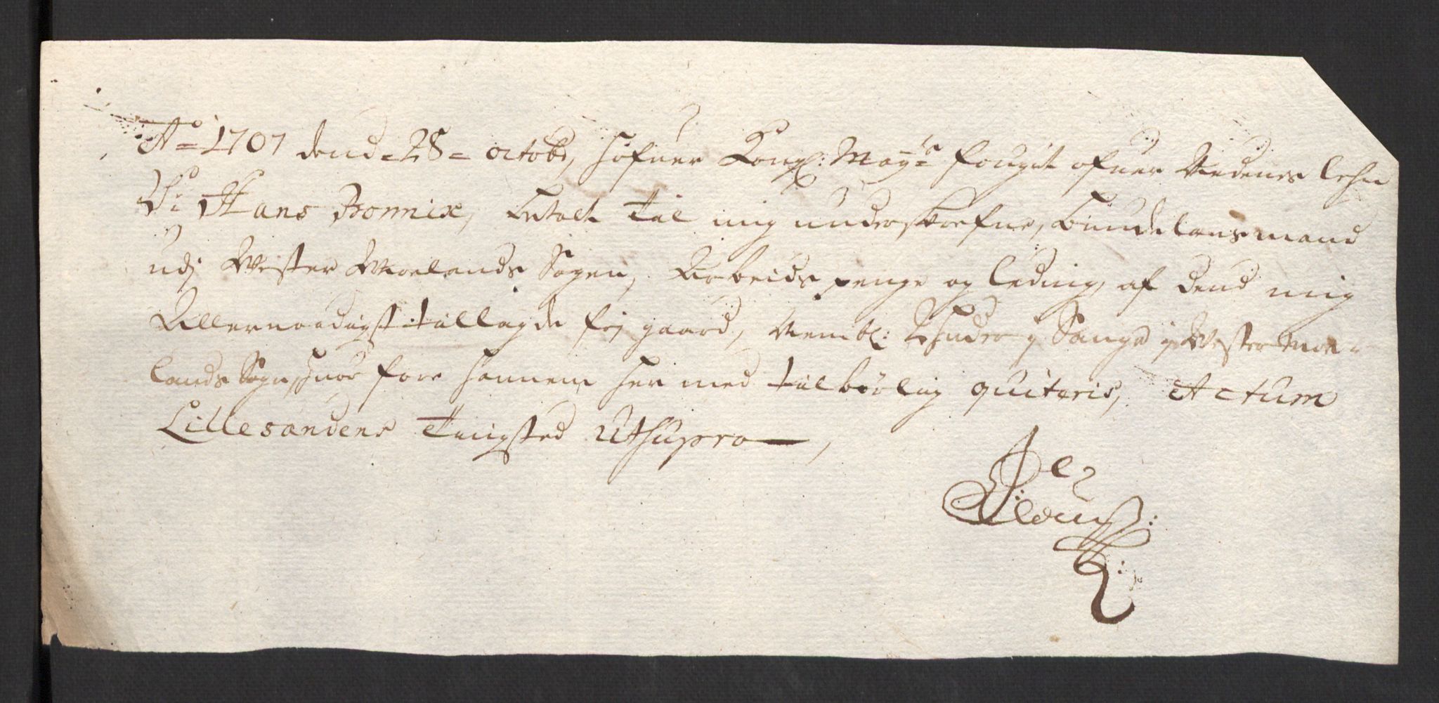 Rentekammeret inntil 1814, Reviderte regnskaper, Fogderegnskap, AV/RA-EA-4092/R39/L2318: Fogderegnskap Nedenes, 1706-1709, p. 186