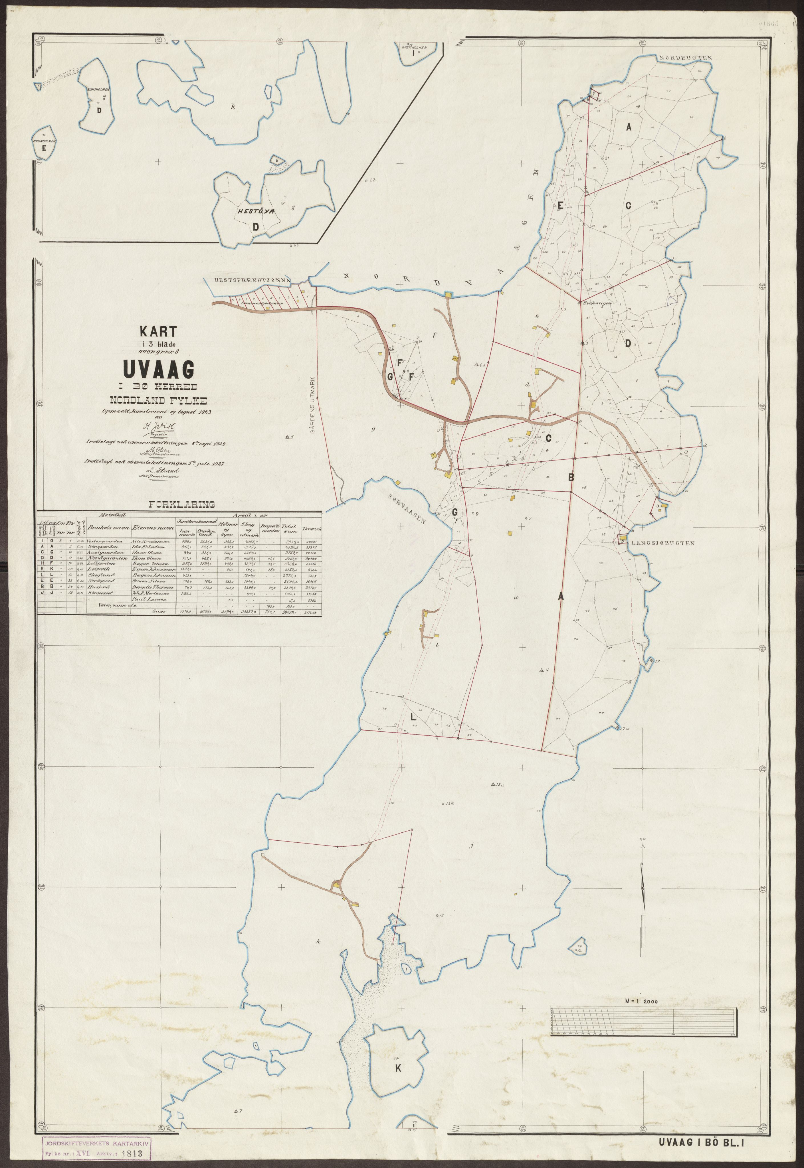 Jordskifteverkets kartarkiv, AV/RA-S-3929/T, 1859-1988, p. 2184