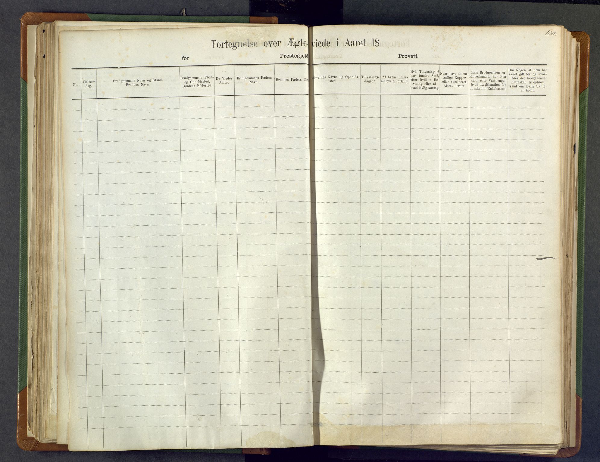 Larvik kirkebøker, AV/SAKO-A-352/F/Fa/L0007: Parish register (official) no. I 7, 1871-1883, p. 100