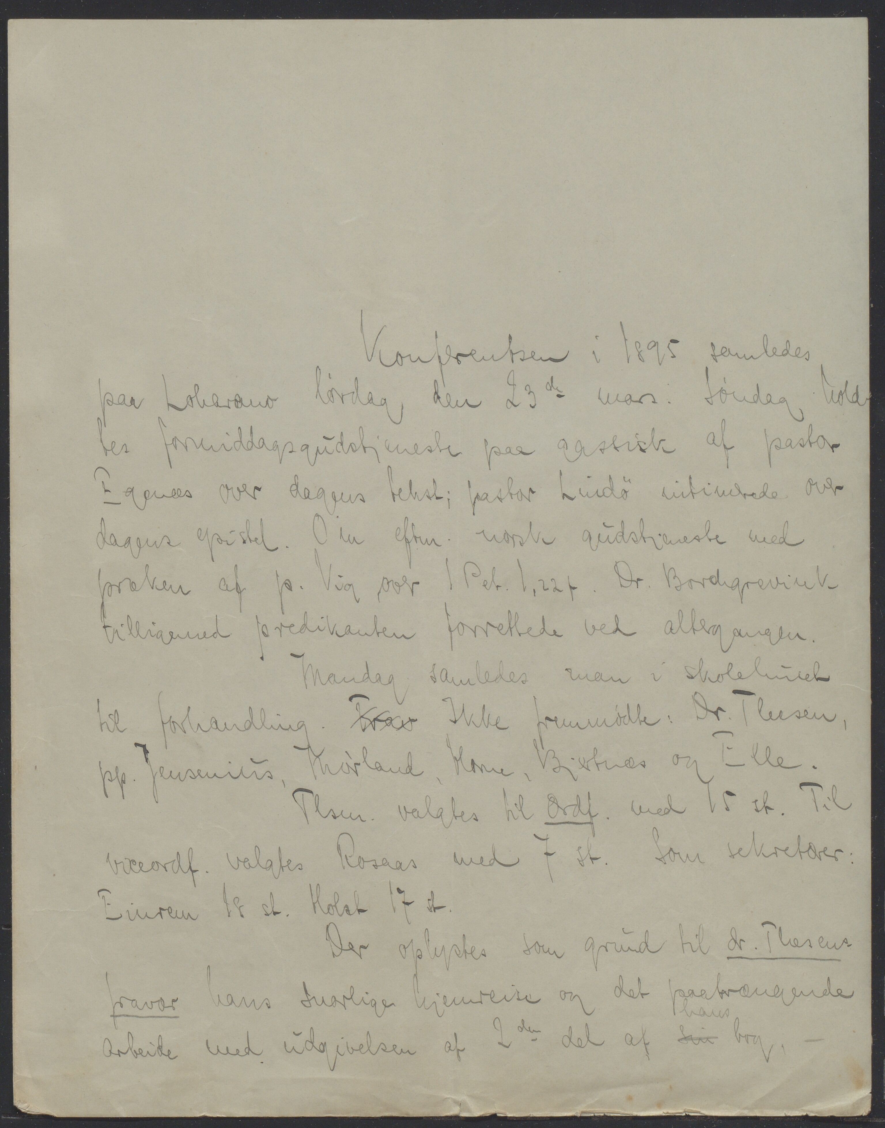 Det Norske Misjonsselskap - hovedadministrasjonen, VID/MA-A-1045/D/Da/Daa/L0040/0009: Konferansereferat og årsberetninger / Konferansereferat fra Madagaskar Innland., 1895