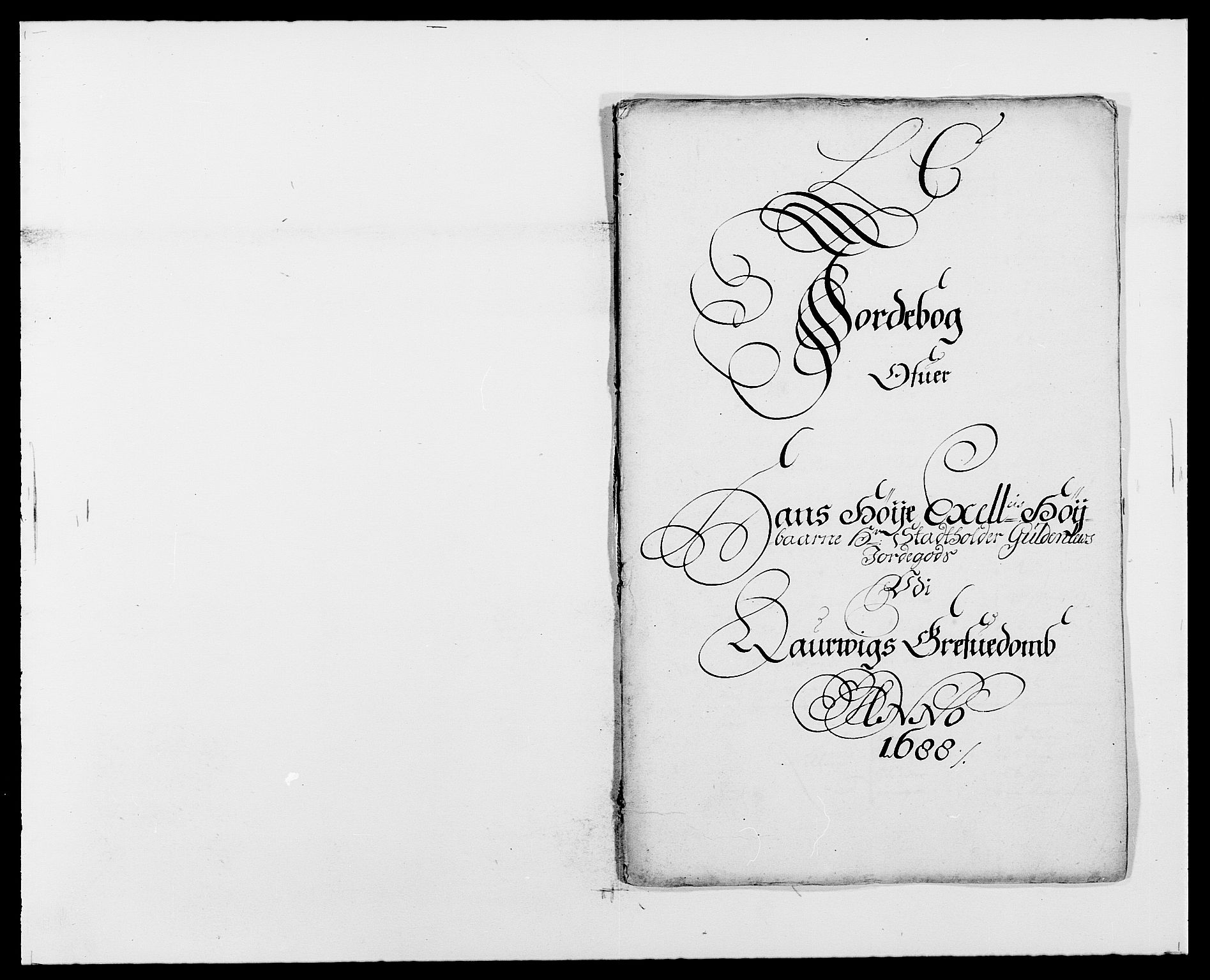 Rentekammeret inntil 1814, Reviderte regnskaper, Fogderegnskap, RA/EA-4092/R33/L1971: Fogderegnskap Larvik grevskap, 1688-1689, p. 61
