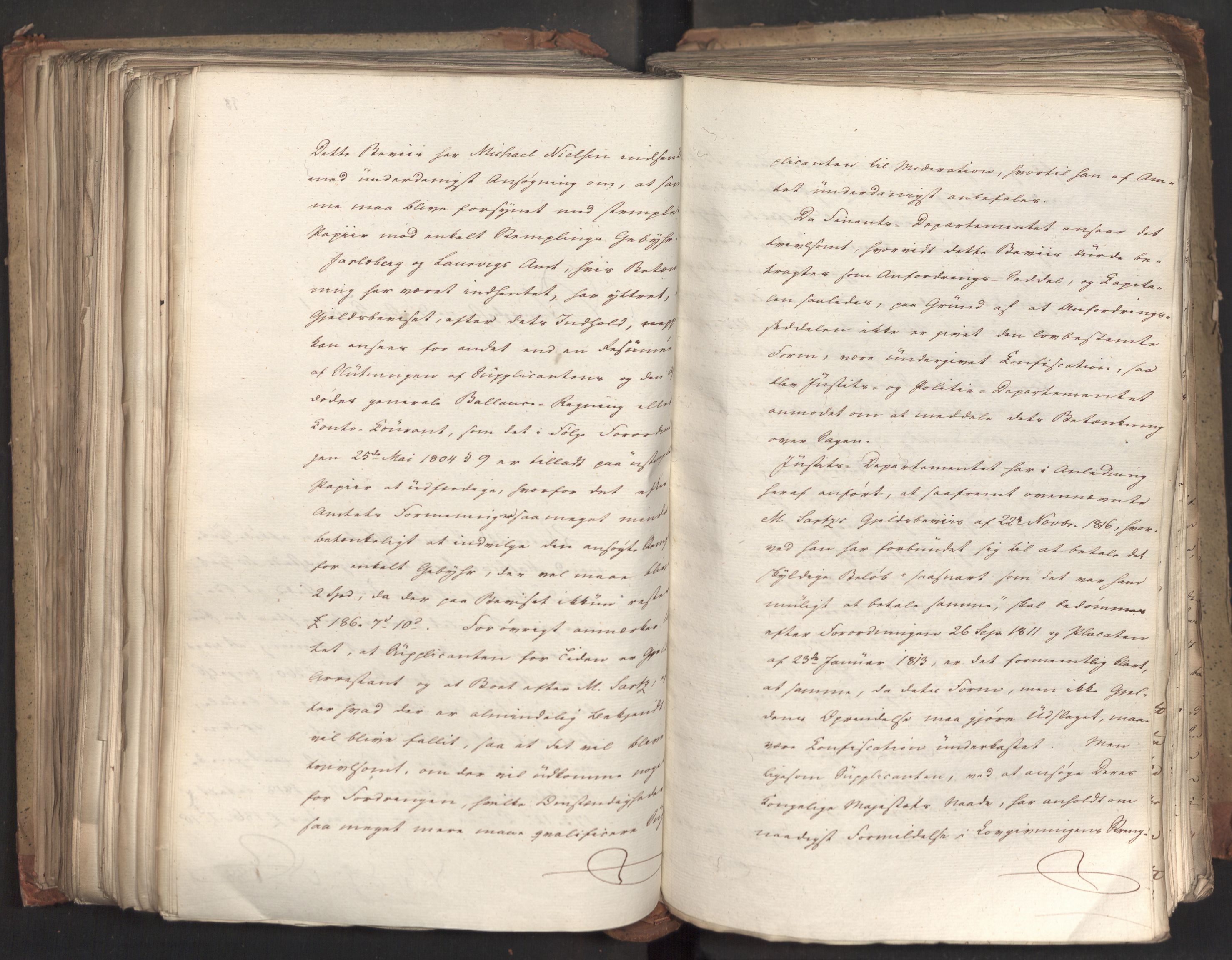 Statsrådsavdelingen i Stockholm, AV/RA-S-1003/D/Da/L0035: Regjeringsinnstillinger nr. 541-840, 1823, p. 390