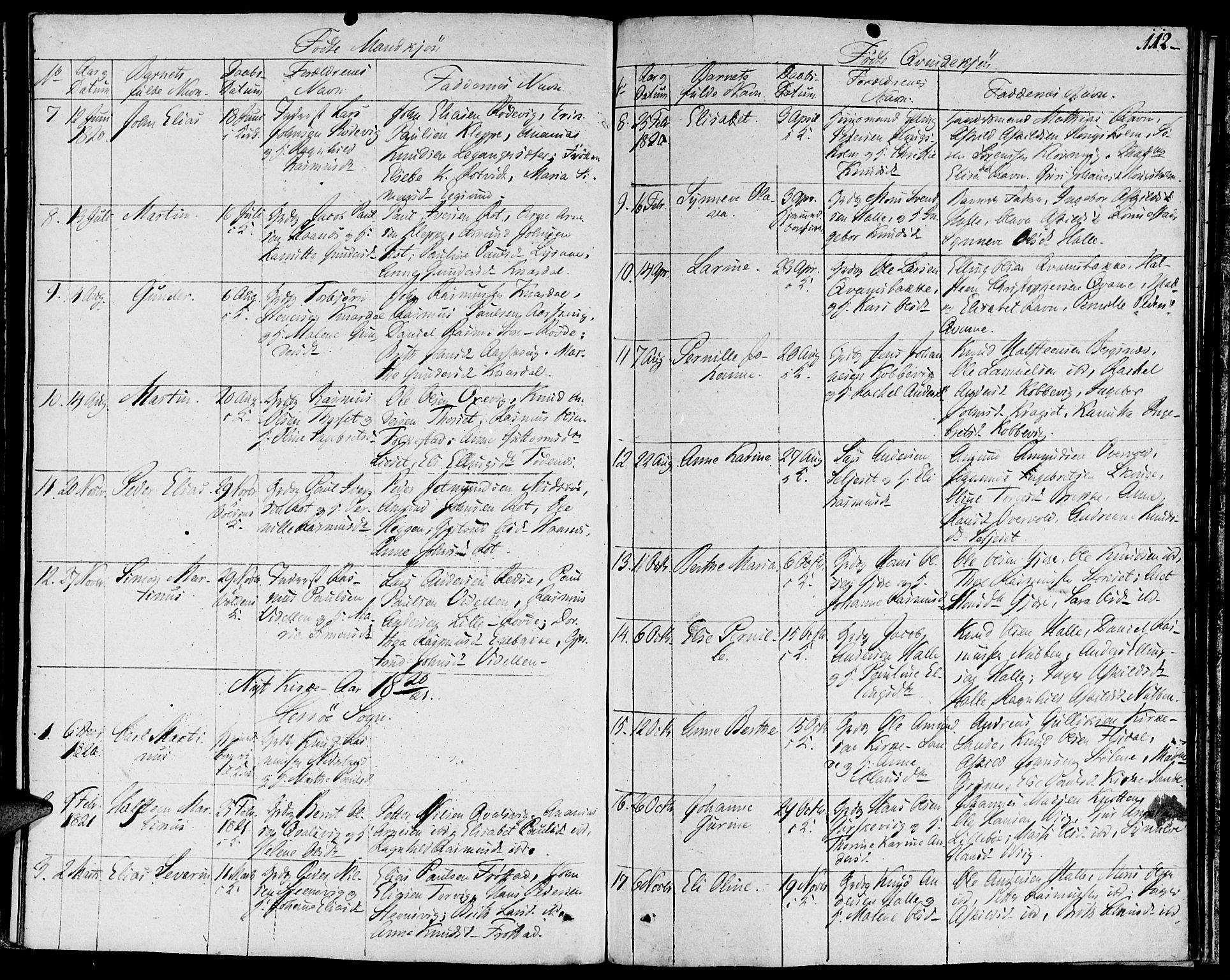 Ministerialprotokoller, klokkerbøker og fødselsregistre - Møre og Romsdal, SAT/A-1454/507/L0068: Parish register (official) no. 507A03, 1789-1825, p. 112