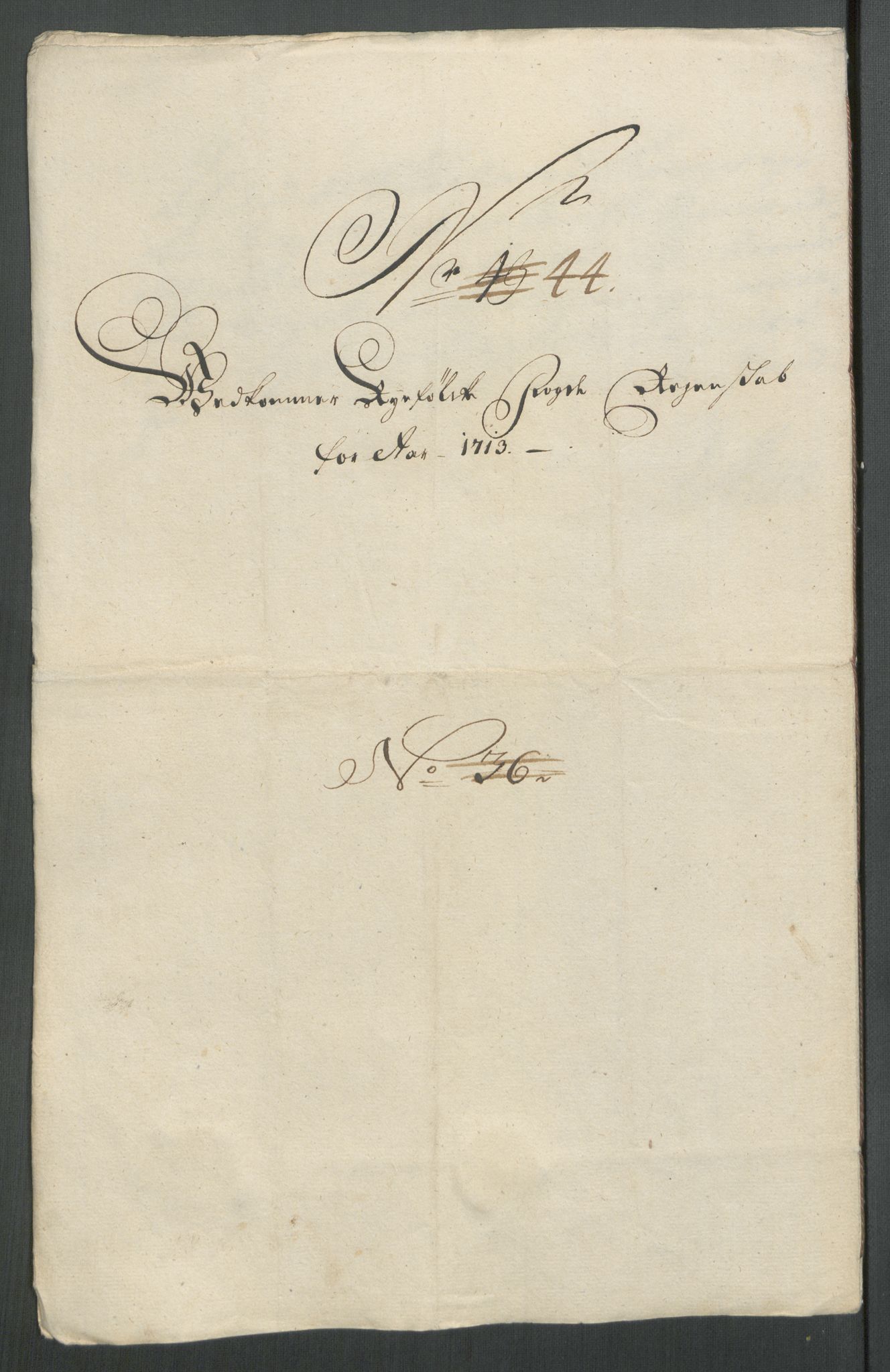 Rentekammeret inntil 1814, Reviderte regnskaper, Fogderegnskap, AV/RA-EA-4092/R47/L2866: Fogderegnskap Ryfylke, 1713, p. 287