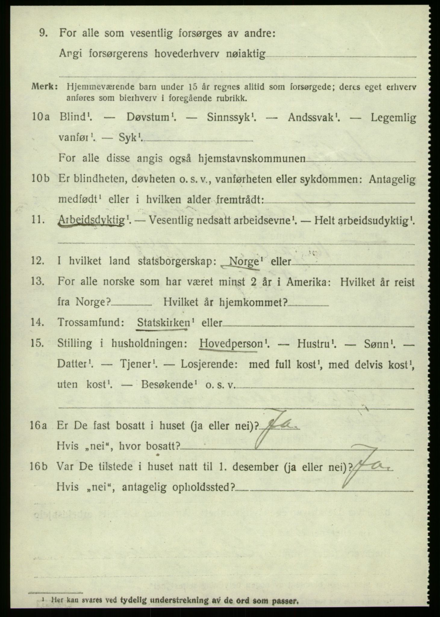 SAB, 1920 census for Askøy, 1920, p. 10419