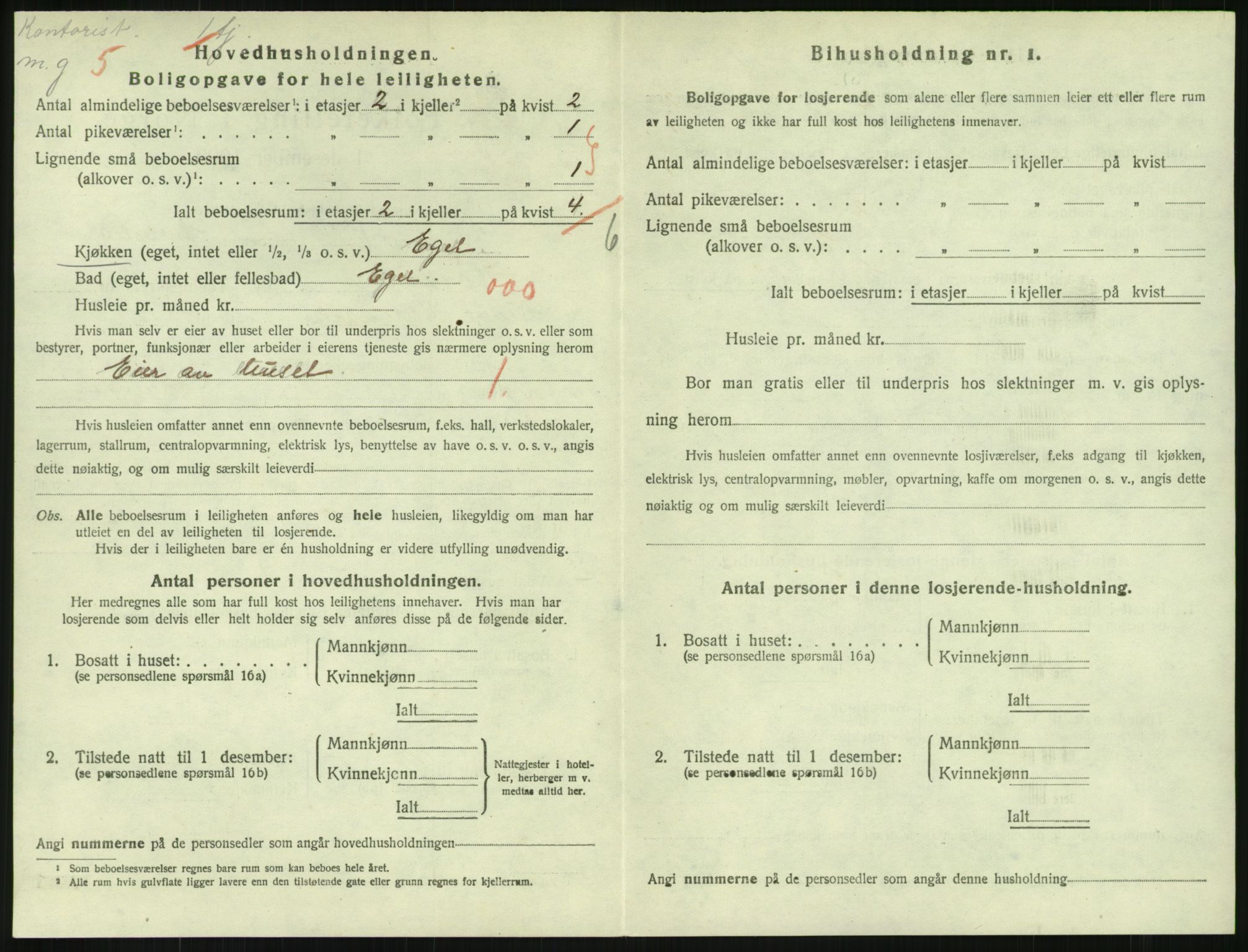 SAKO, 1920 census for Horten, 1920, p. 4546