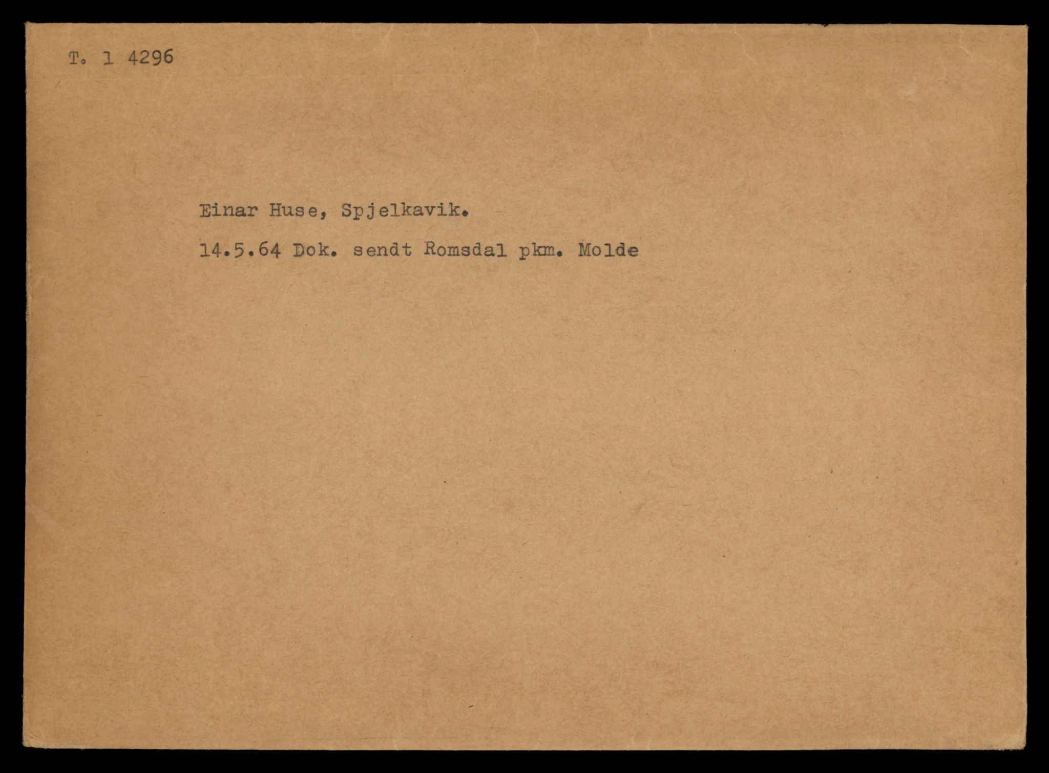 Møre og Romsdal vegkontor - Ålesund trafikkstasjon, AV/SAT-A-4099/F/Fe/L0044: Registreringskort for kjøretøy T 14205 - T 14319, 1927-1998, p. 2647