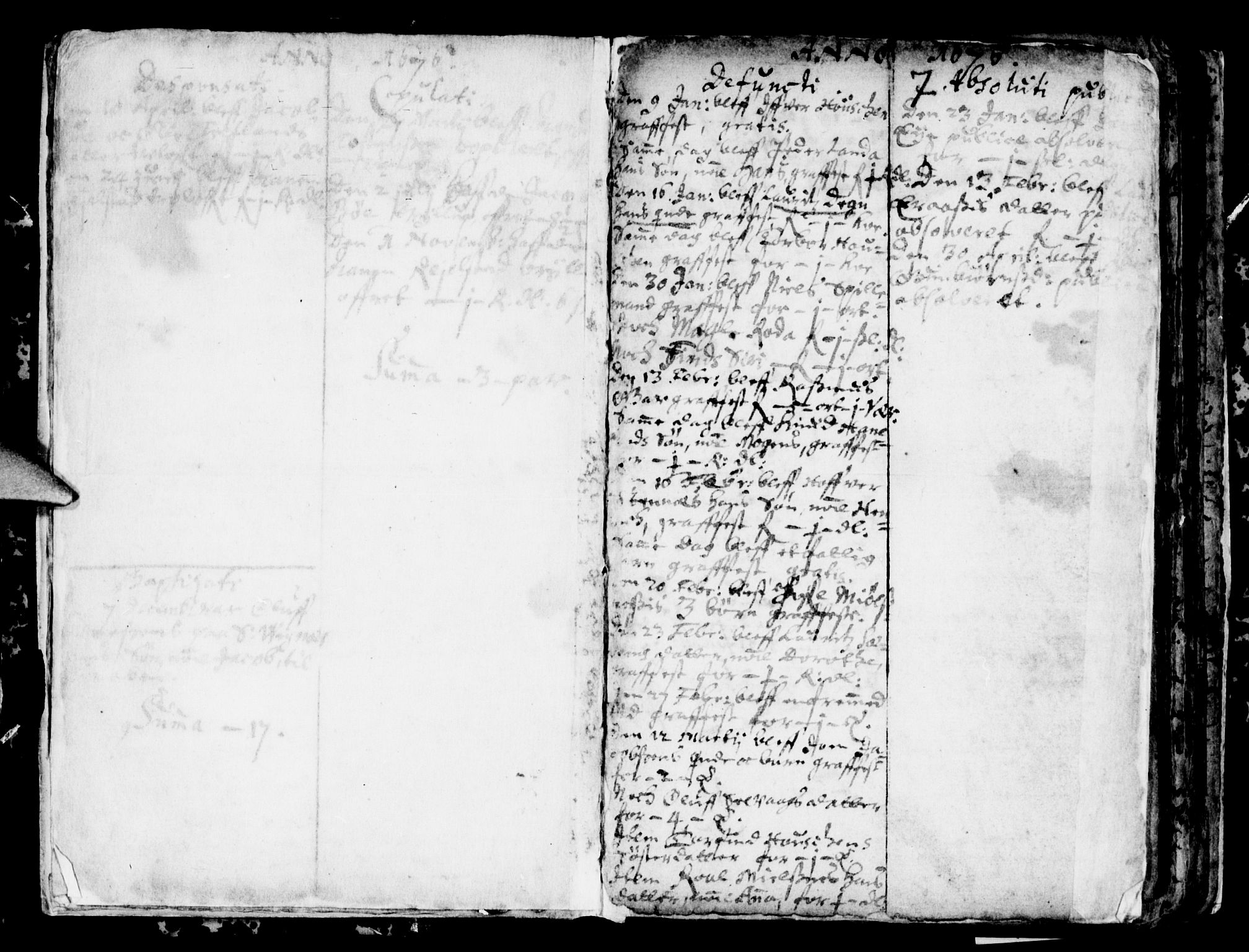 Finnøy sokneprestkontor, AV/SAST-A-101825/H/Ha/Haa/L0001: Parish register (official) no. A 1, 1672-1708