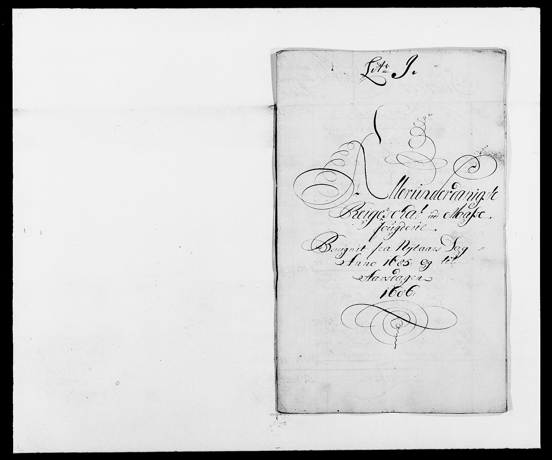 Rentekammeret inntil 1814, Reviderte regnskaper, Fogderegnskap, RA/EA-4092/R02/L0105: Fogderegnskap Moss og Verne kloster, 1685-1687, p. 2