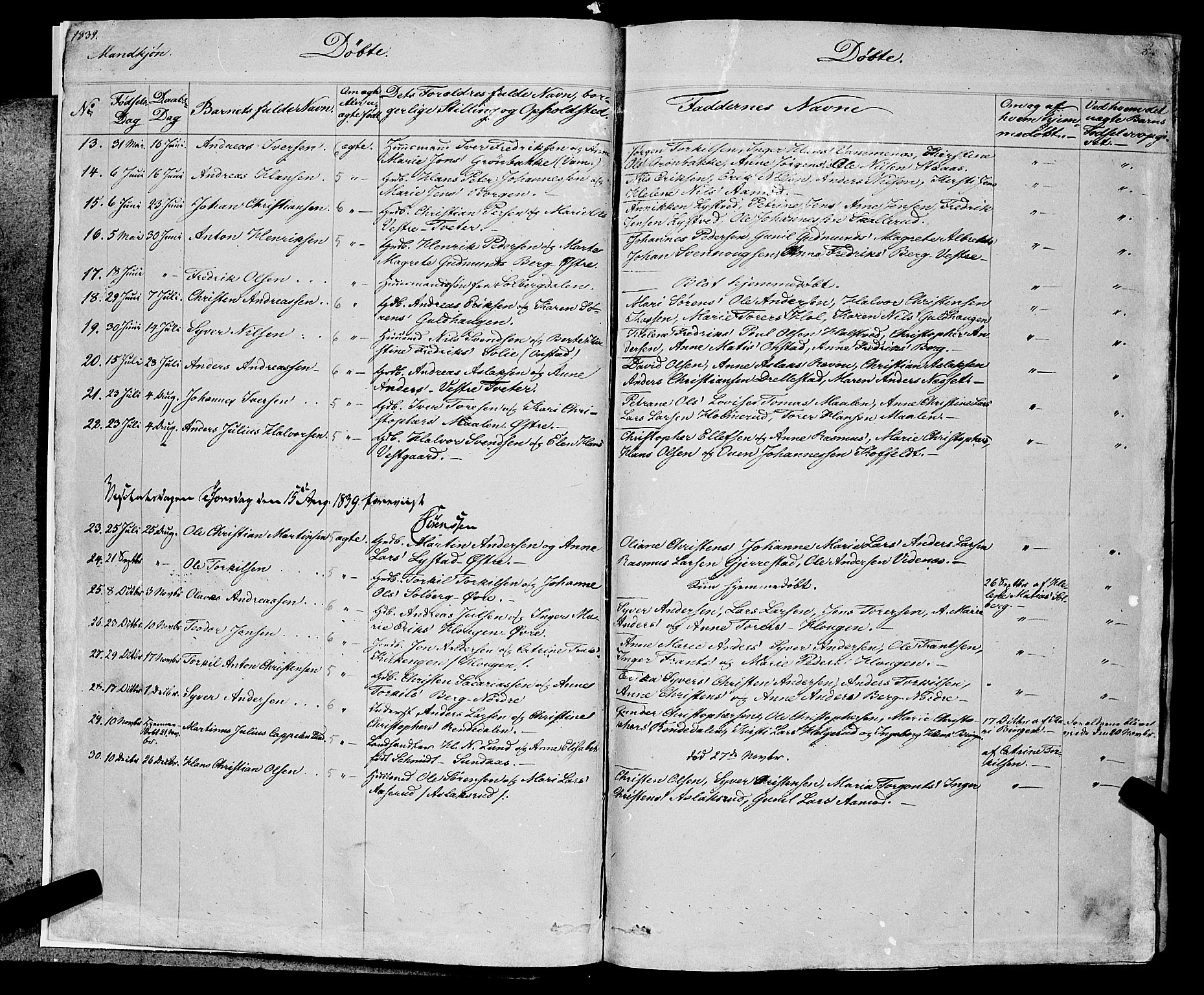 Skiptvet prestekontor Kirkebøker, AV/SAO-A-20009/F/Fa/L0006: Parish register (official) no. 6, 1839-1860, p. 2