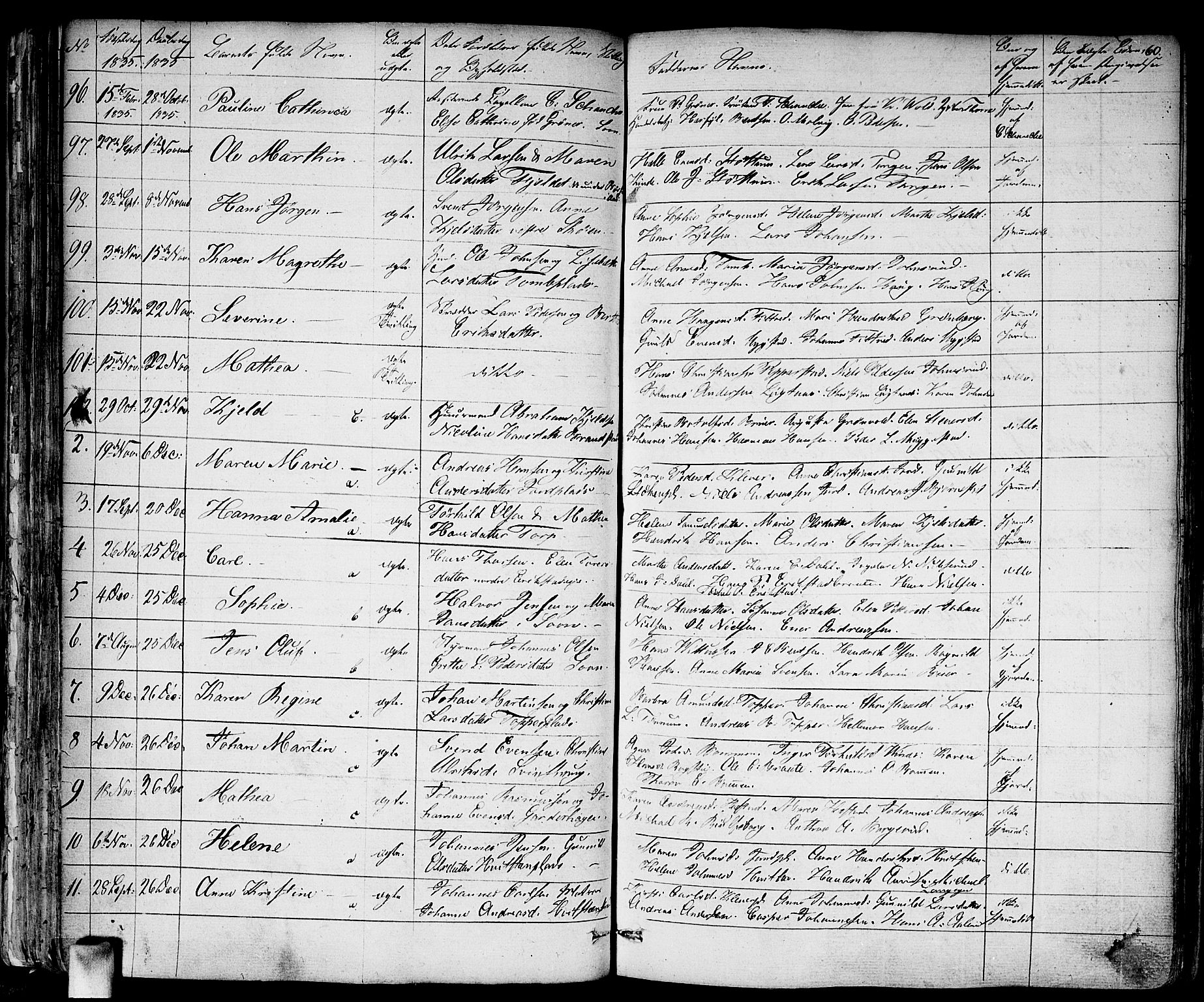 Vestby prestekontor Kirkebøker, AV/SAO-A-10893/F/Fa/L0006: Parish register (official) no. I 6, 1827-1849, p. 60